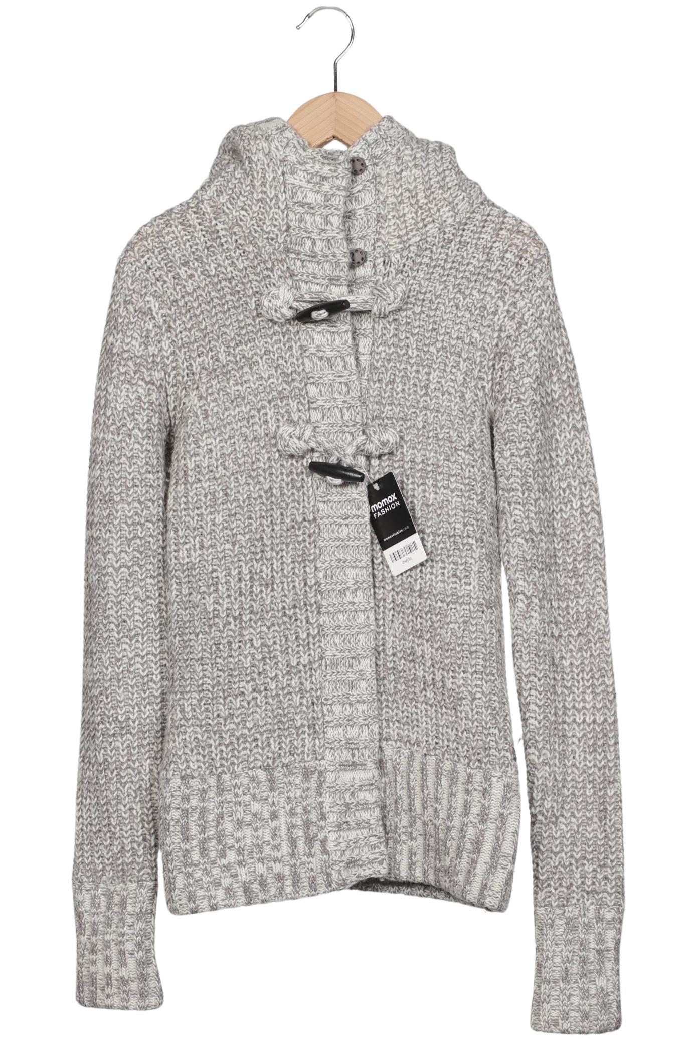 

Bench. Damen Strickjacke, grau, Gr. 34