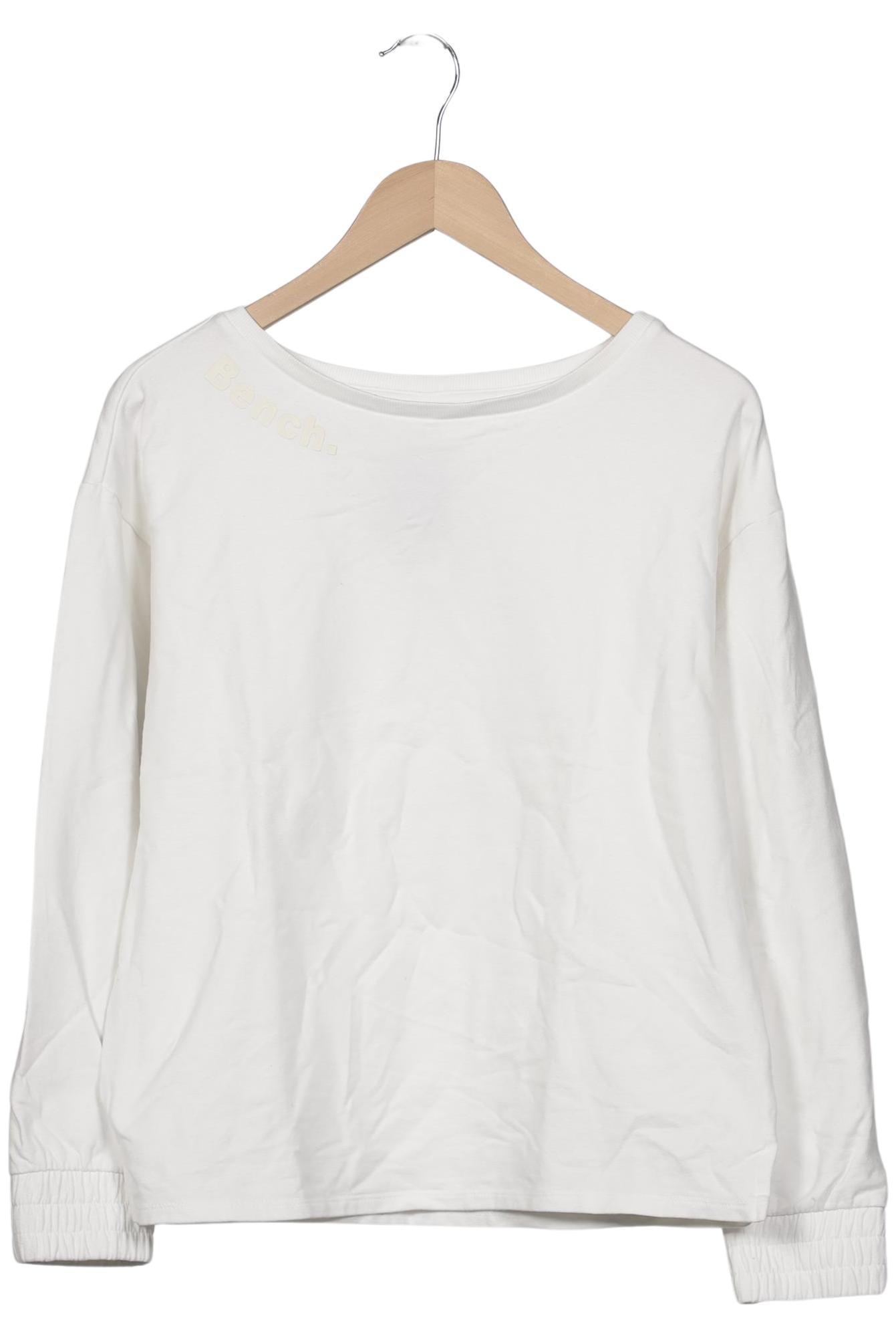 

Bench. Damen Sweatshirt, weiß, Gr. 36