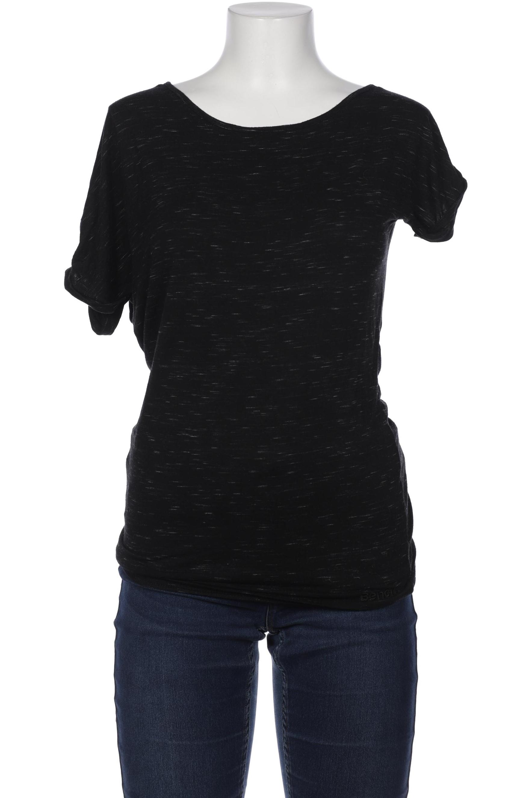 

Bench. Damen T-Shirt, schwarz, Gr. 38