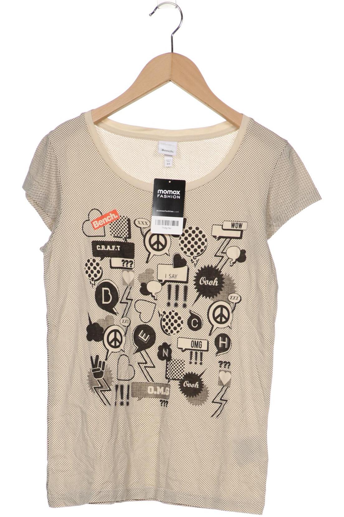 

Bench. Damen T-Shirt, beige, Gr. 34