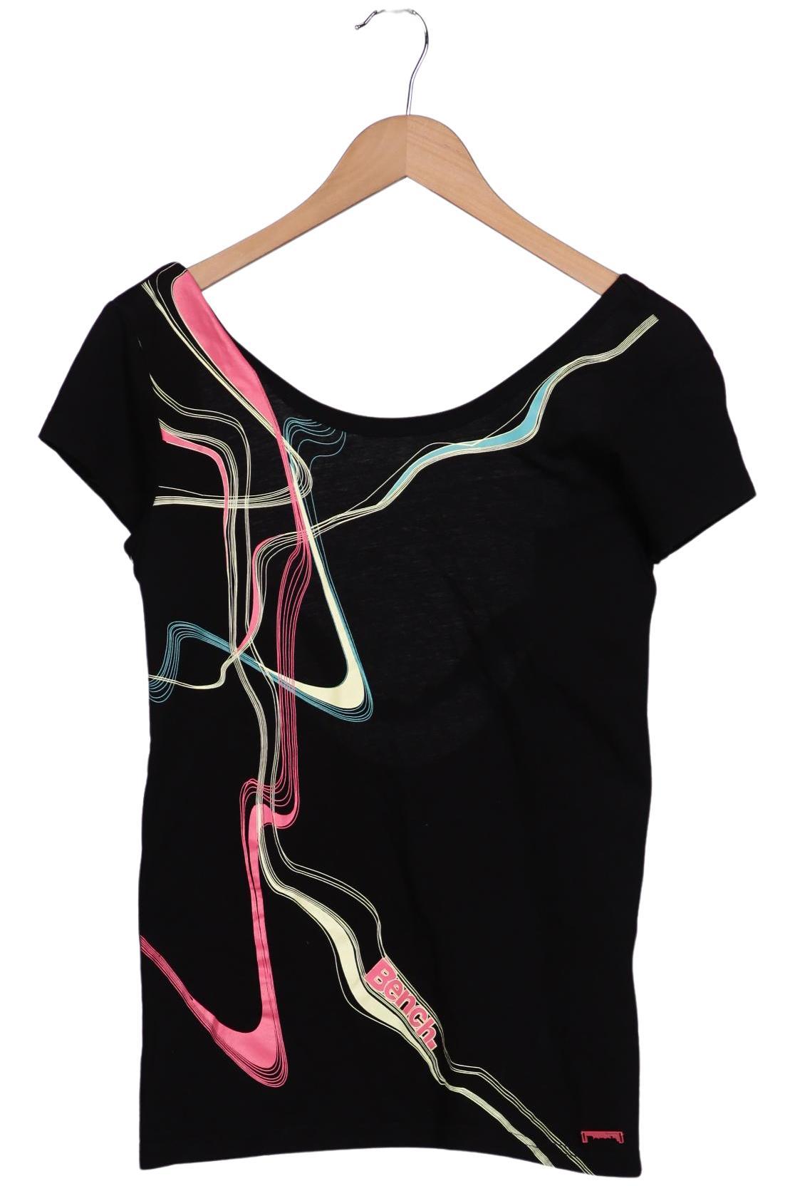

Bench. Damen T-Shirt, schwarz, Gr. 38