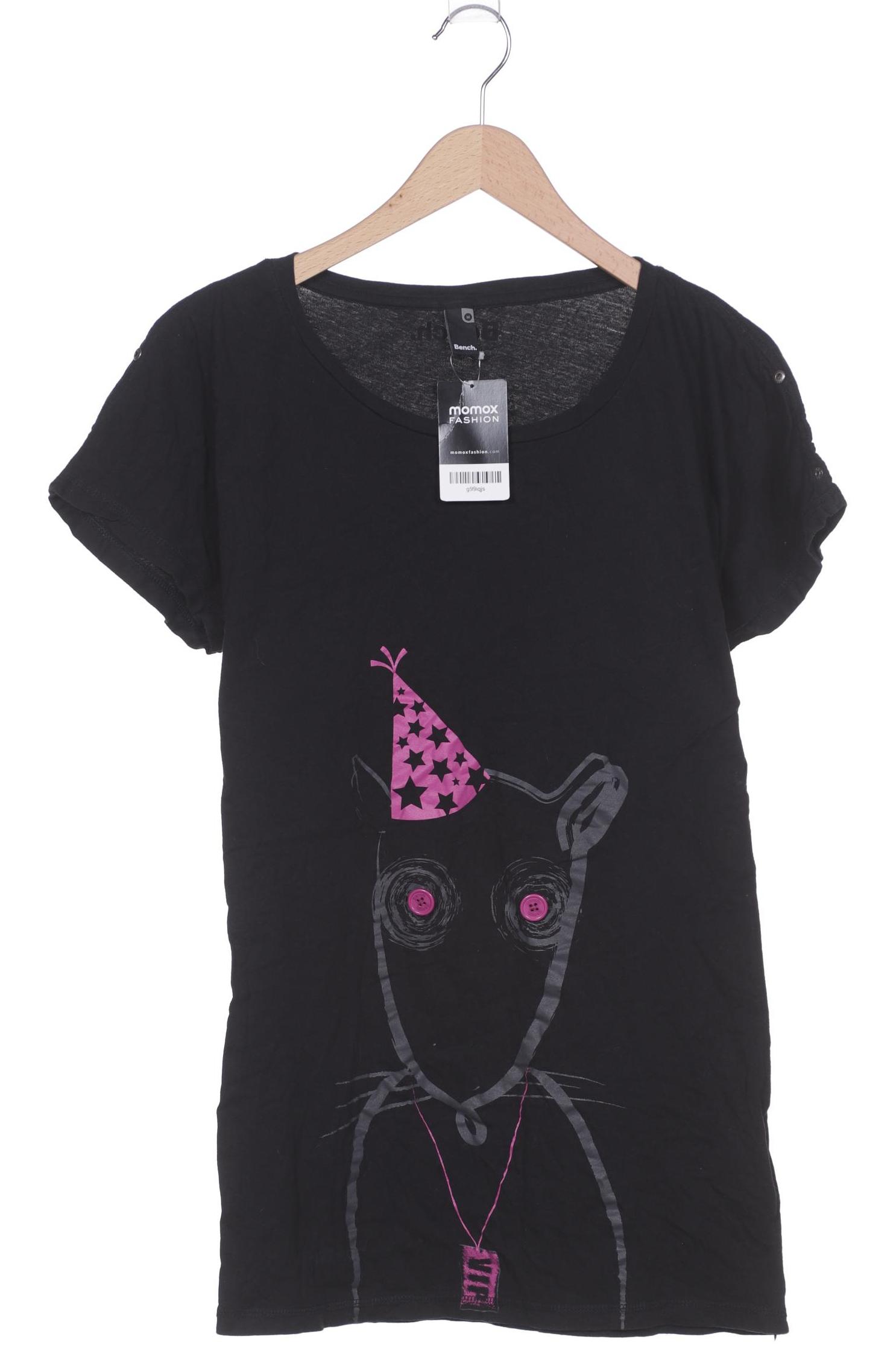 

Bench. Damen T-Shirt, schwarz, Gr. 38