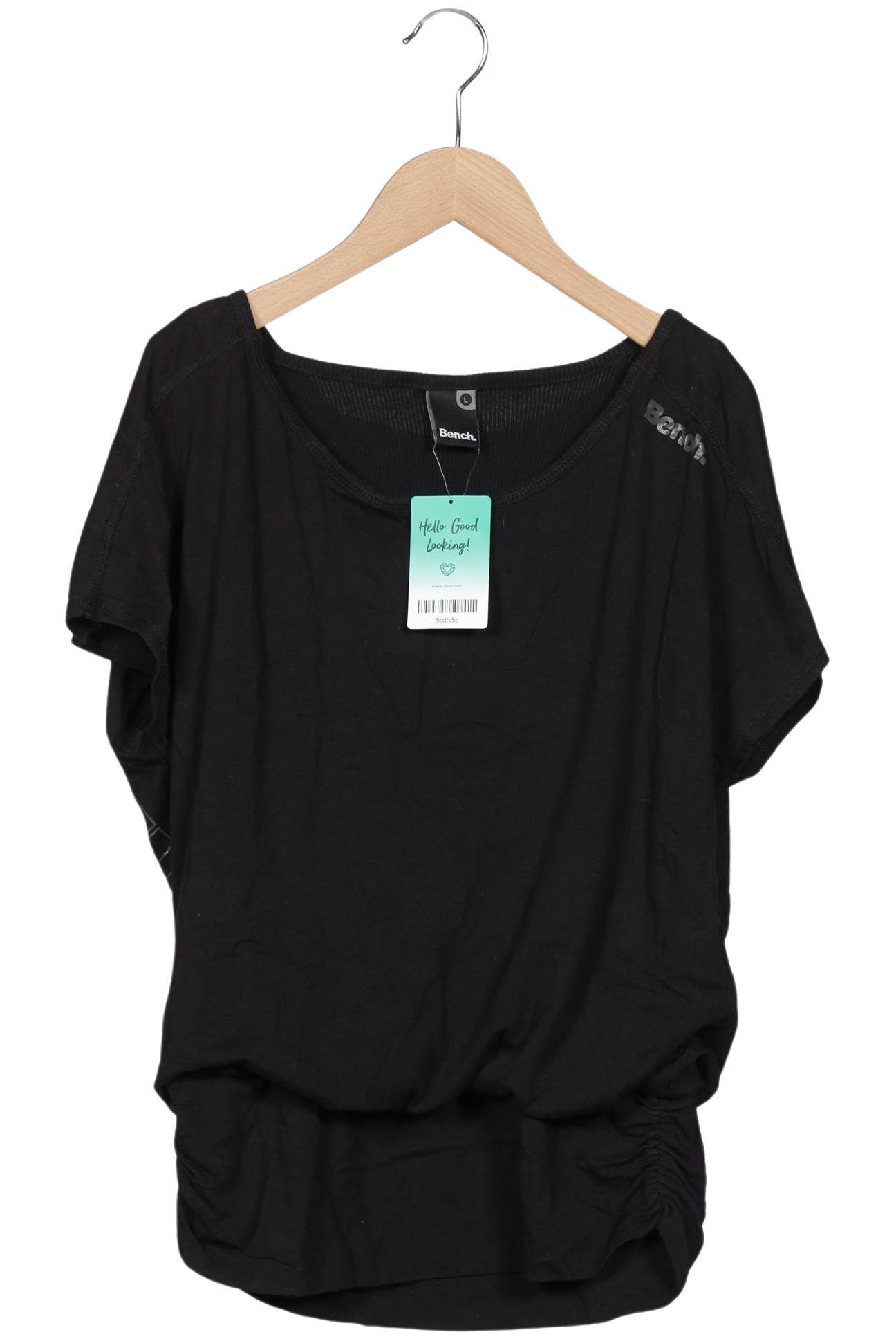 

Bench. Damen T-Shirt, schwarz, Gr. 42