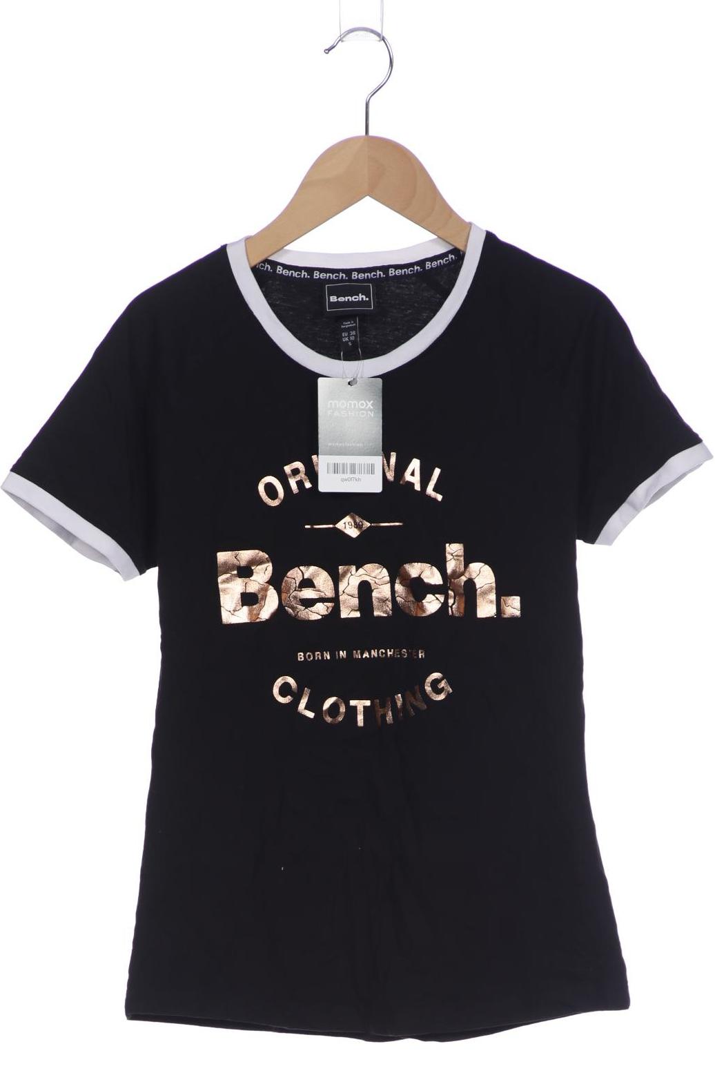 

Bench. Damen T-Shirt, schwarz, Gr. 38