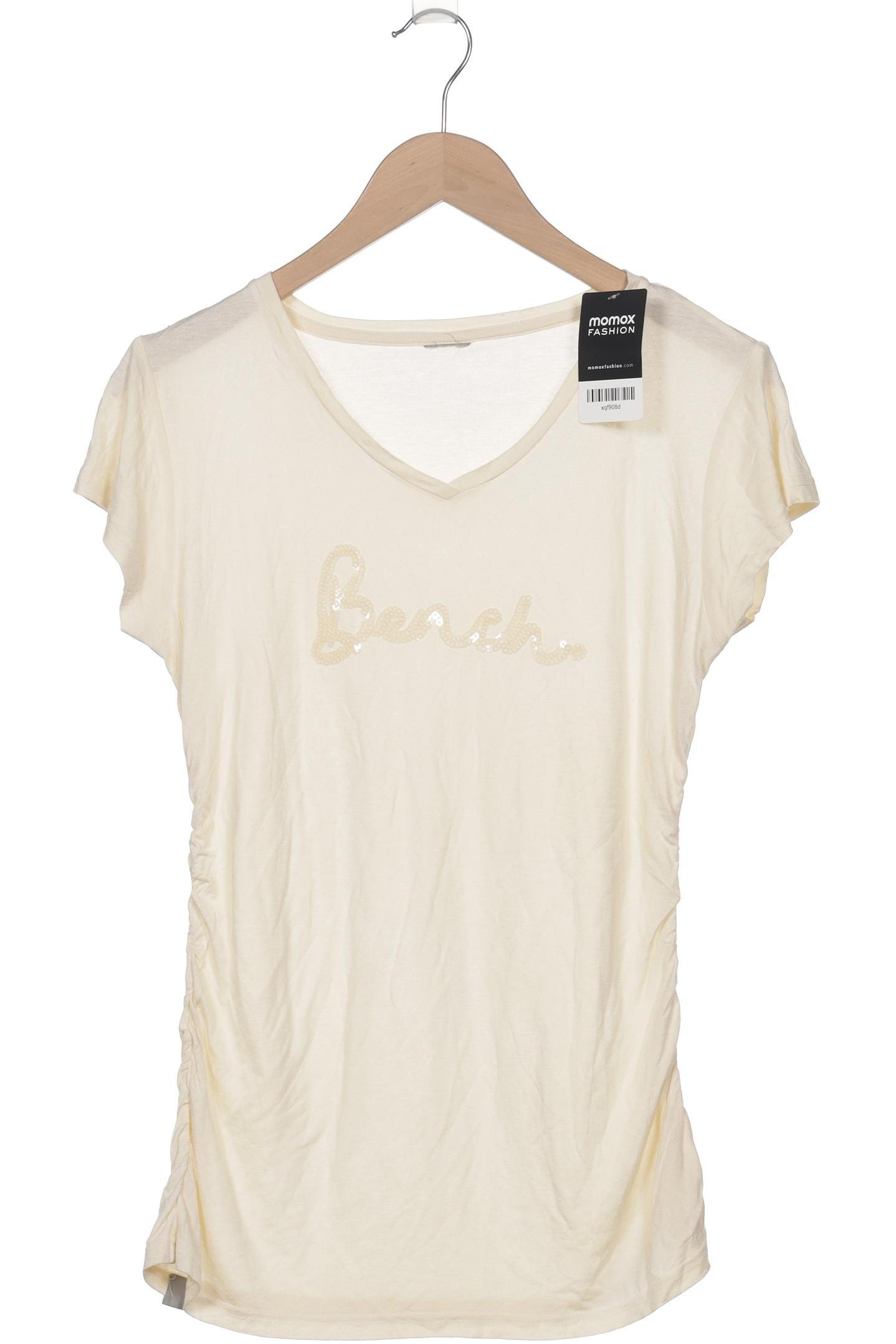 

Bench. Damen T-Shirt, cremeweiß, Gr. 38