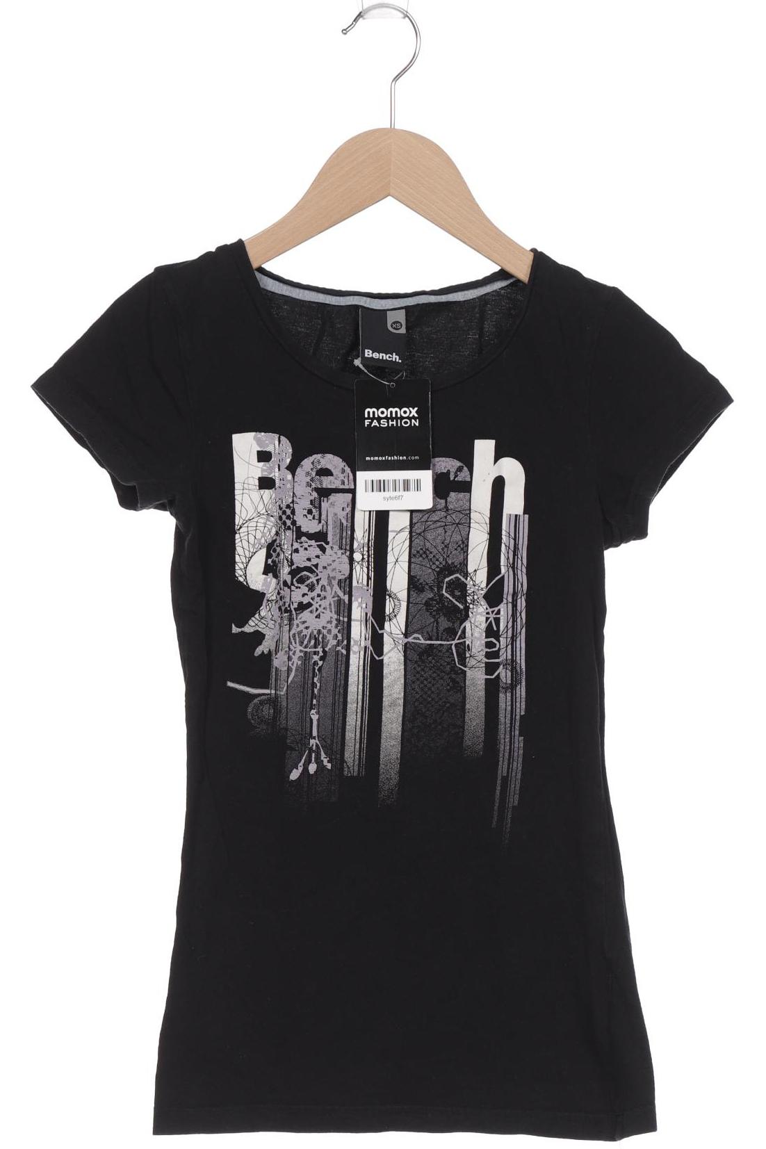 

Bench. Damen T-Shirt, schwarz, Gr. 34