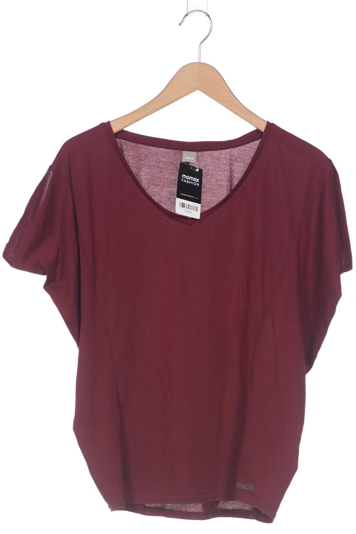

Bench. Damen T-Shirt, bordeaux, Gr. 36
