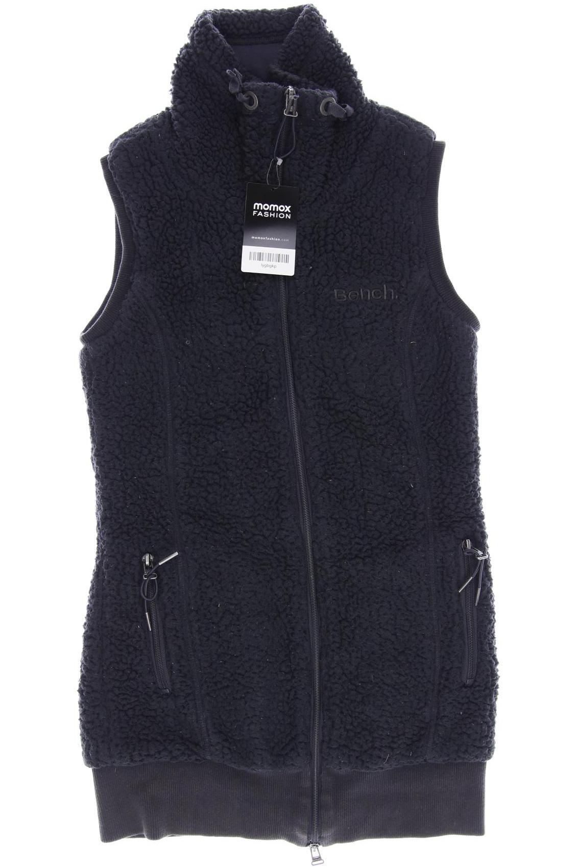Bench. Vest women's sleeveless jacket size EU 34 (XS) cotton gray 