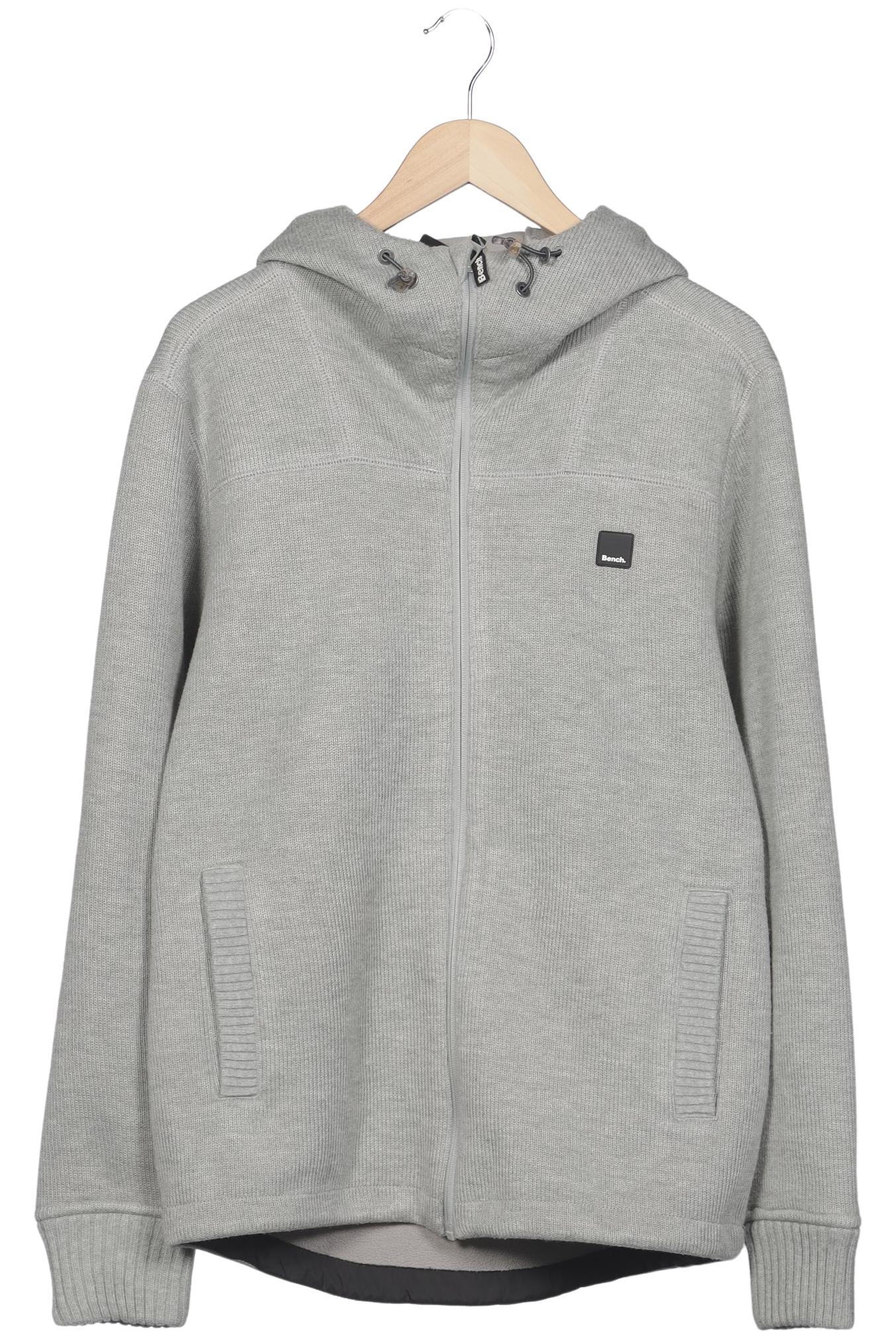 

Bench. Herren Kapuzenpullover, grau, Gr. 52