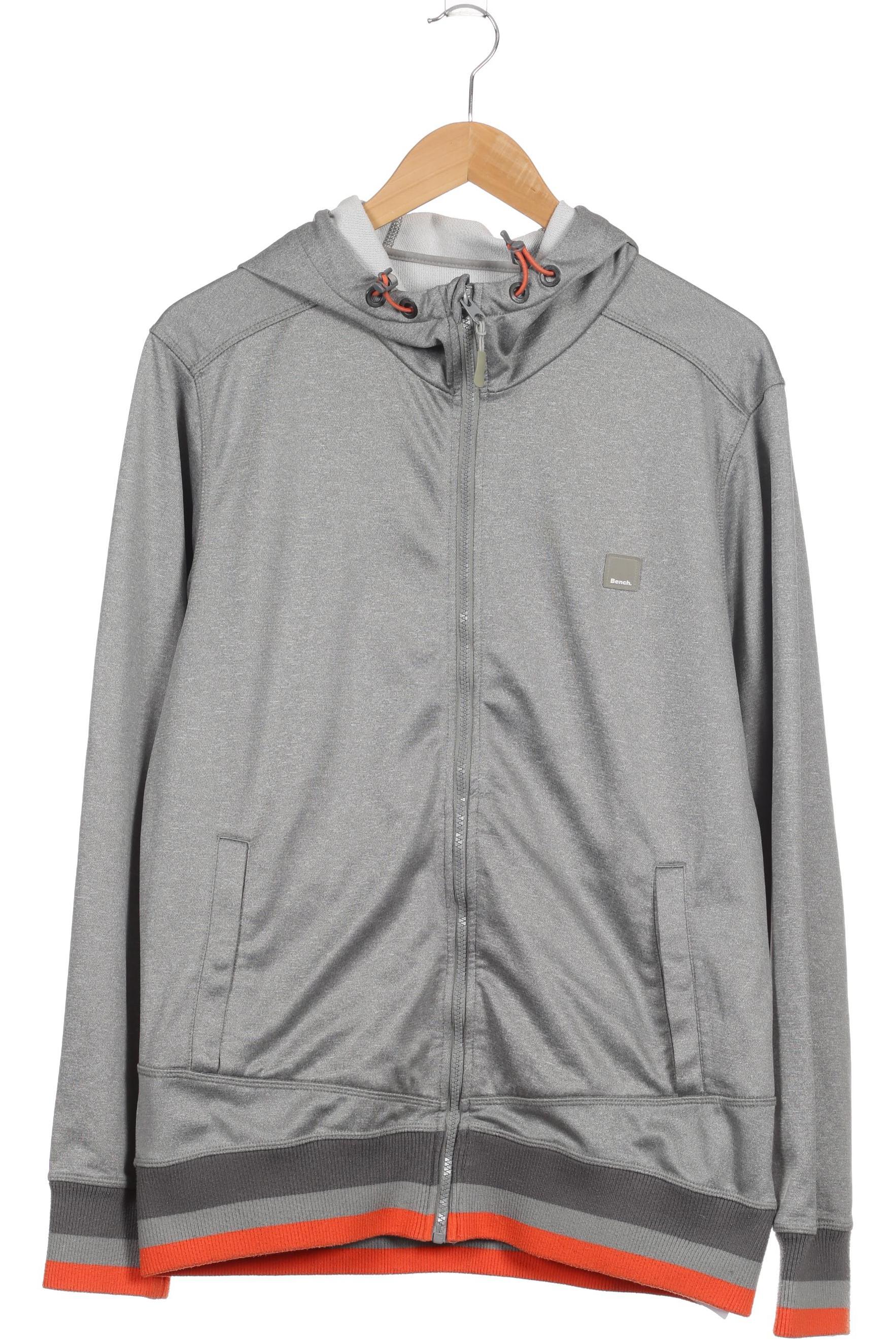 

Bench. Herren Kapuzenpullover, grau, Gr.