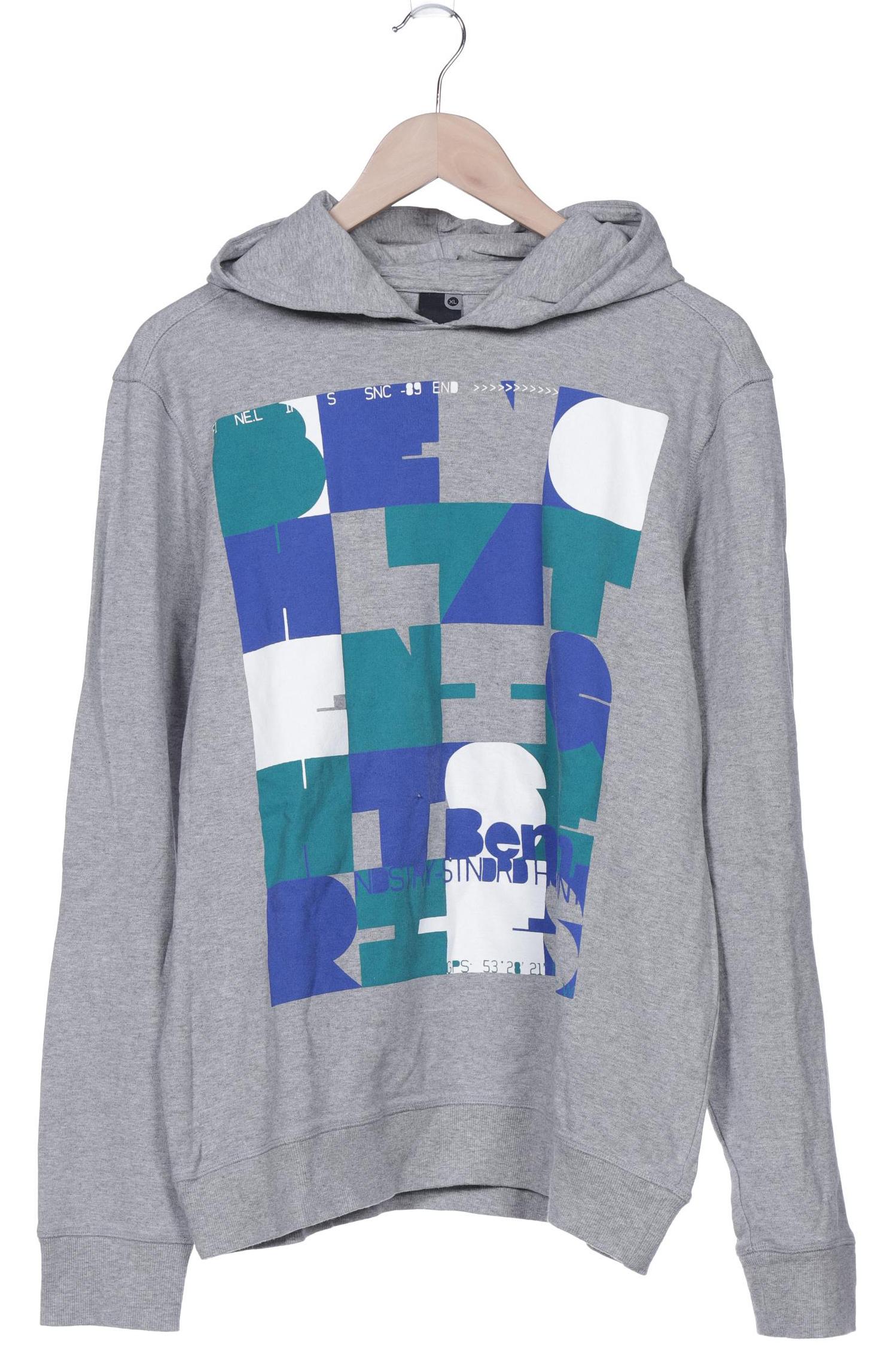 

Bench. Herren Kapuzenpullover, grau, Gr. 54