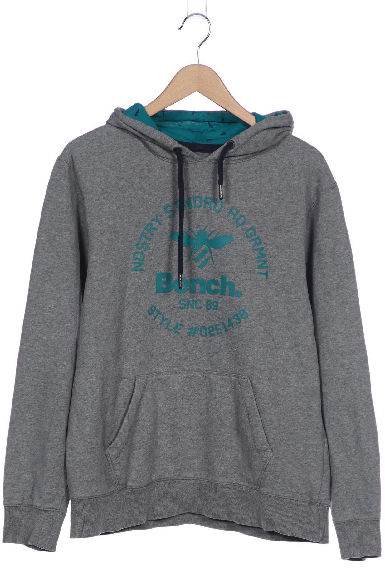

Bench. Herren Kapuzenpullover, grau, Gr. 54