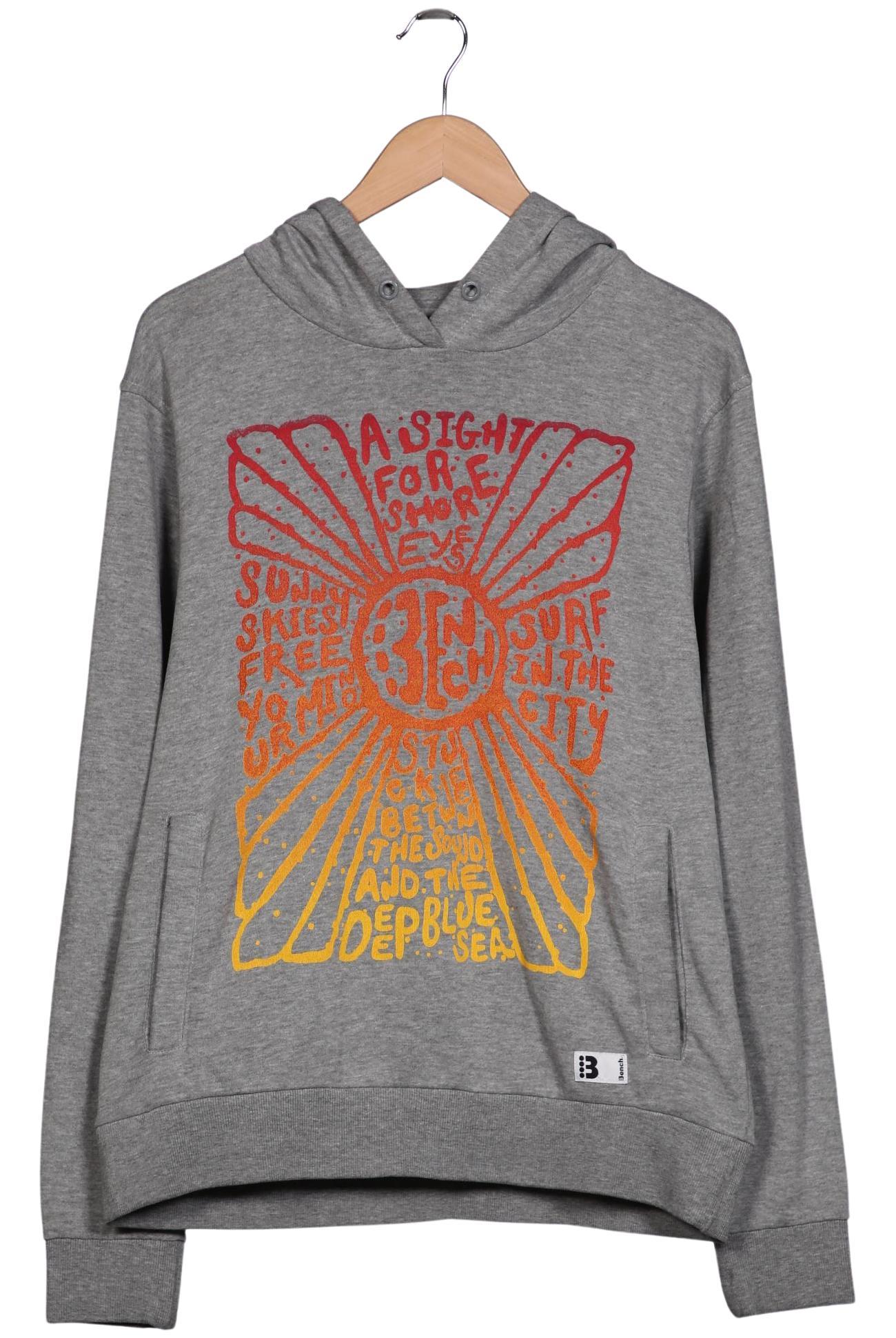 

Bench. Herren Kapuzenpullover, grau, Gr. 52