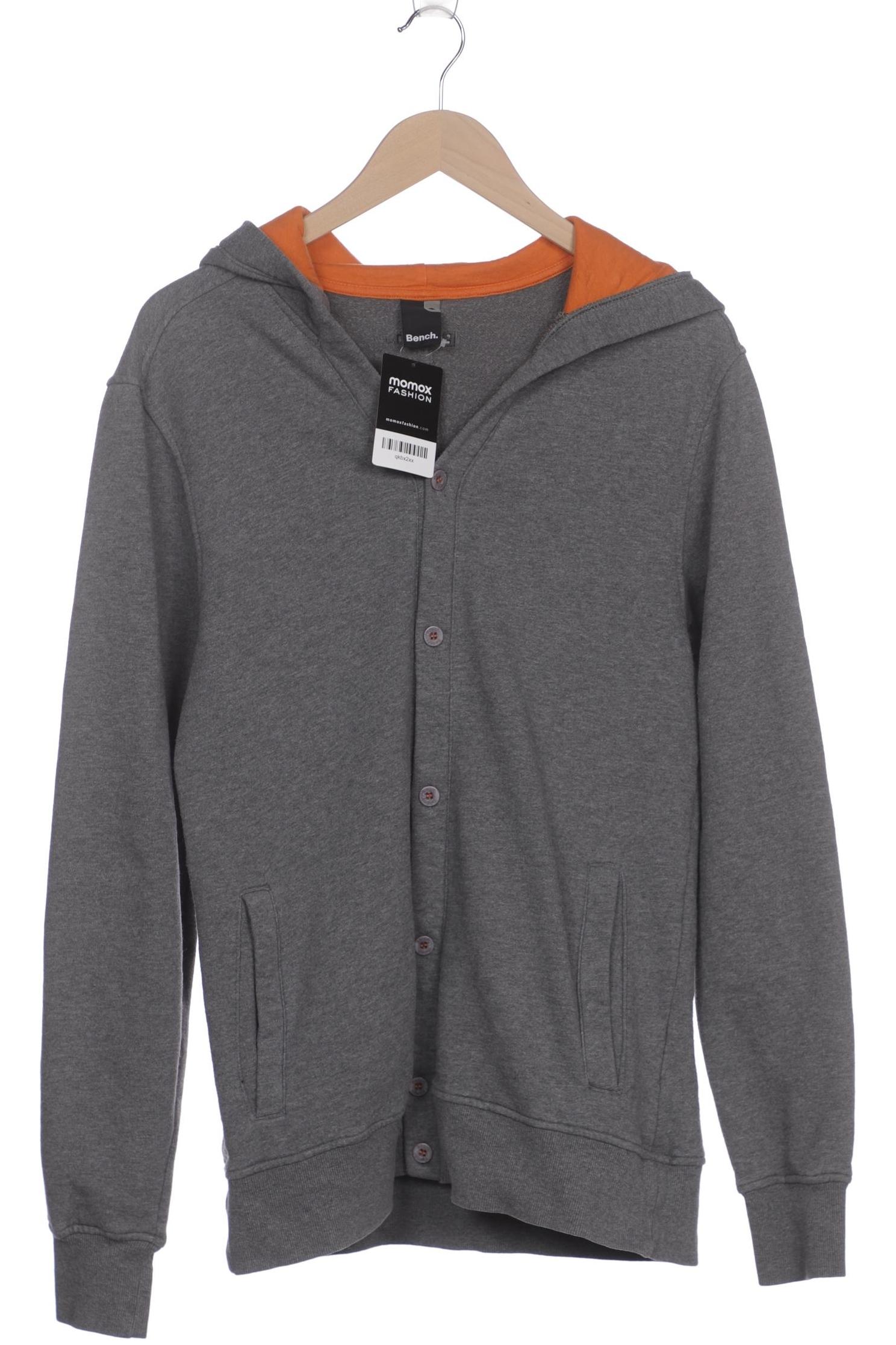 

Bench. Herren Kapuzenpullover, grau, Gr. 48