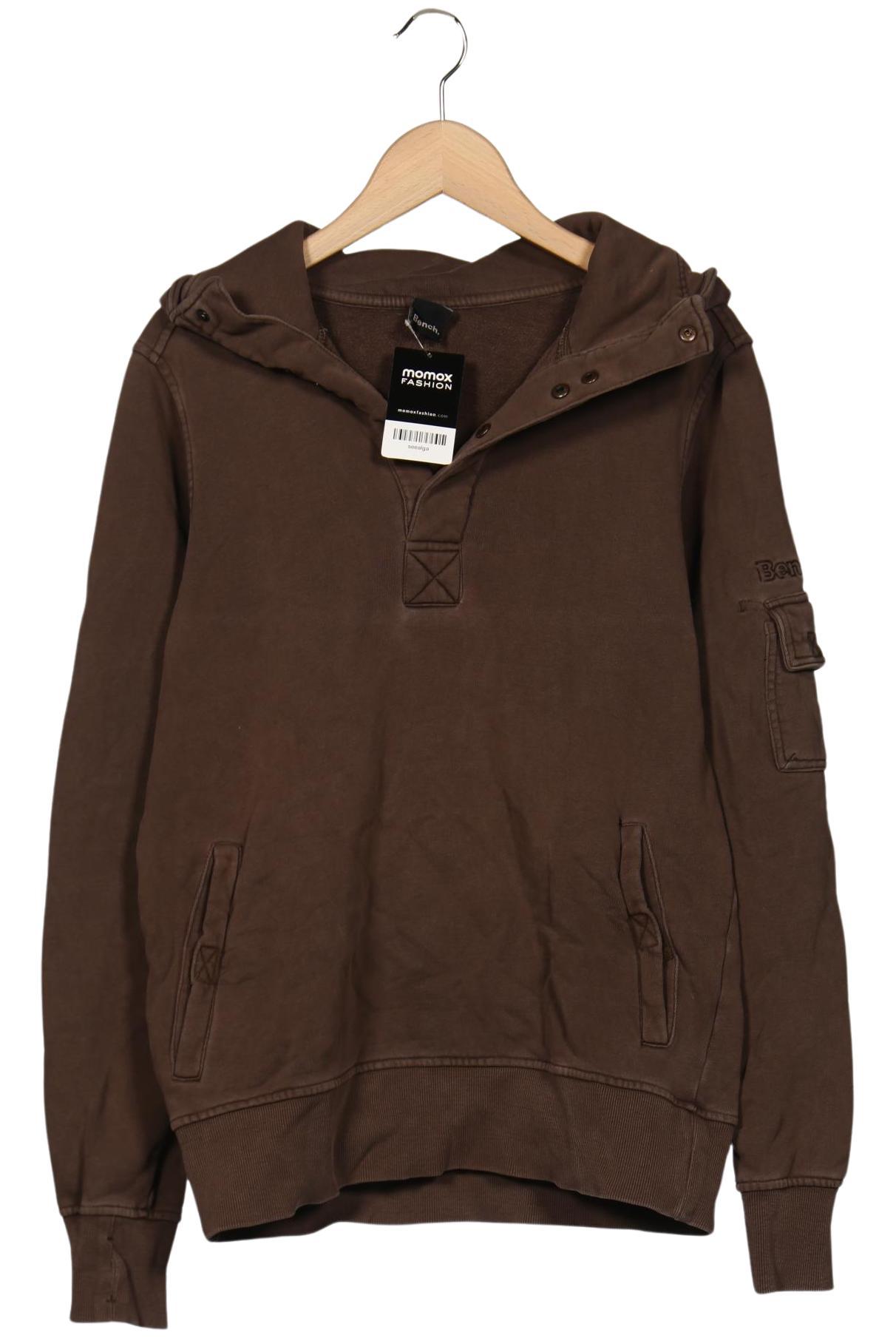 

Bench. Herren Kapuzenpullover, braun, Gr. 46