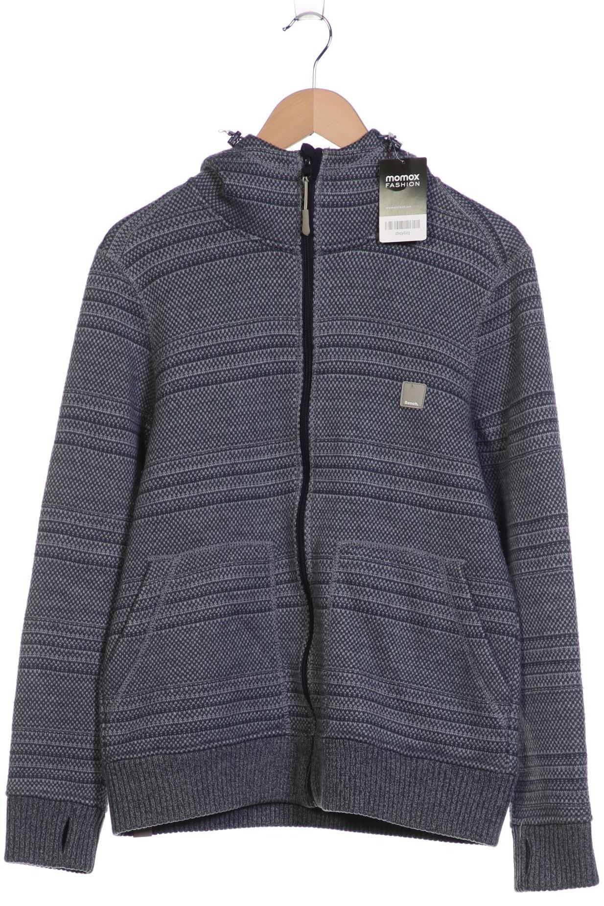 

Bench. Herren Kapuzenpullover, blau, Gr. 48