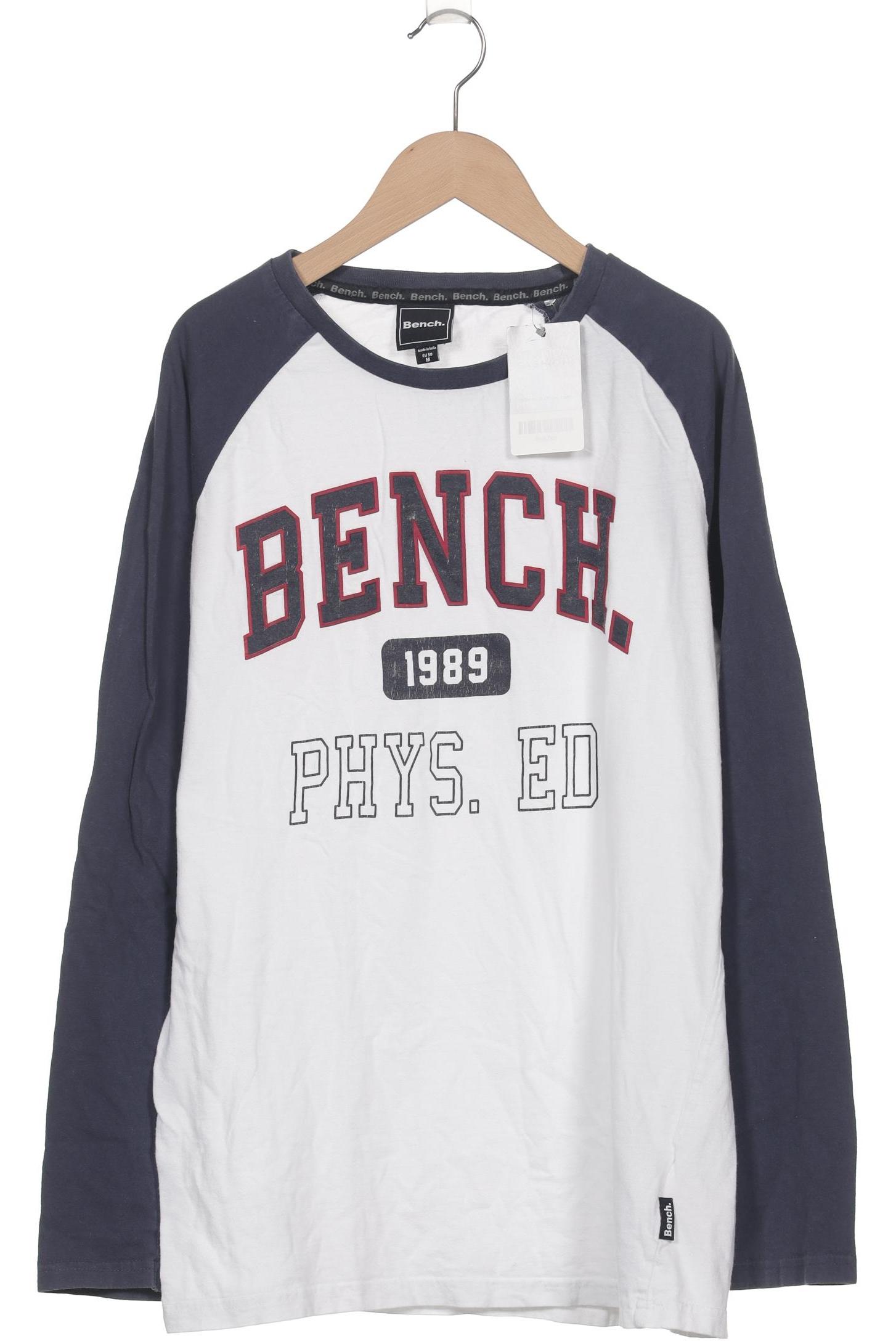 

Bench. Herren Langarmshirt, weiß, Gr. 50