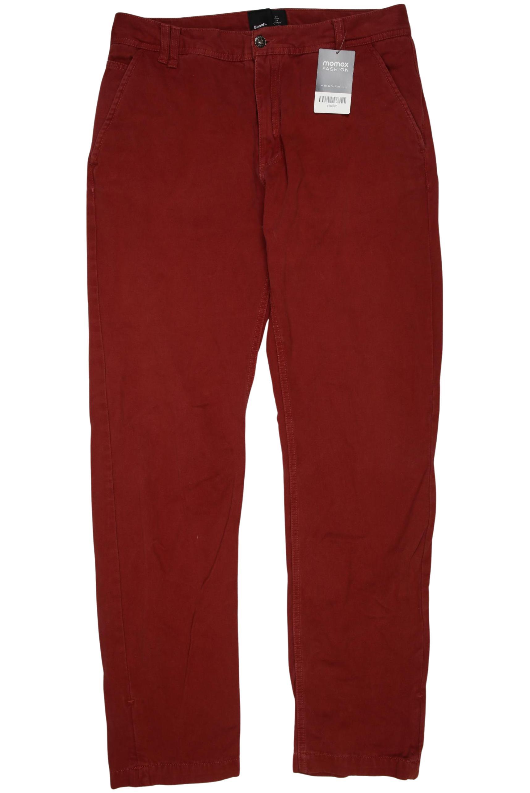 

Bench. Herren Stoffhose, bordeaux, Gr. 33