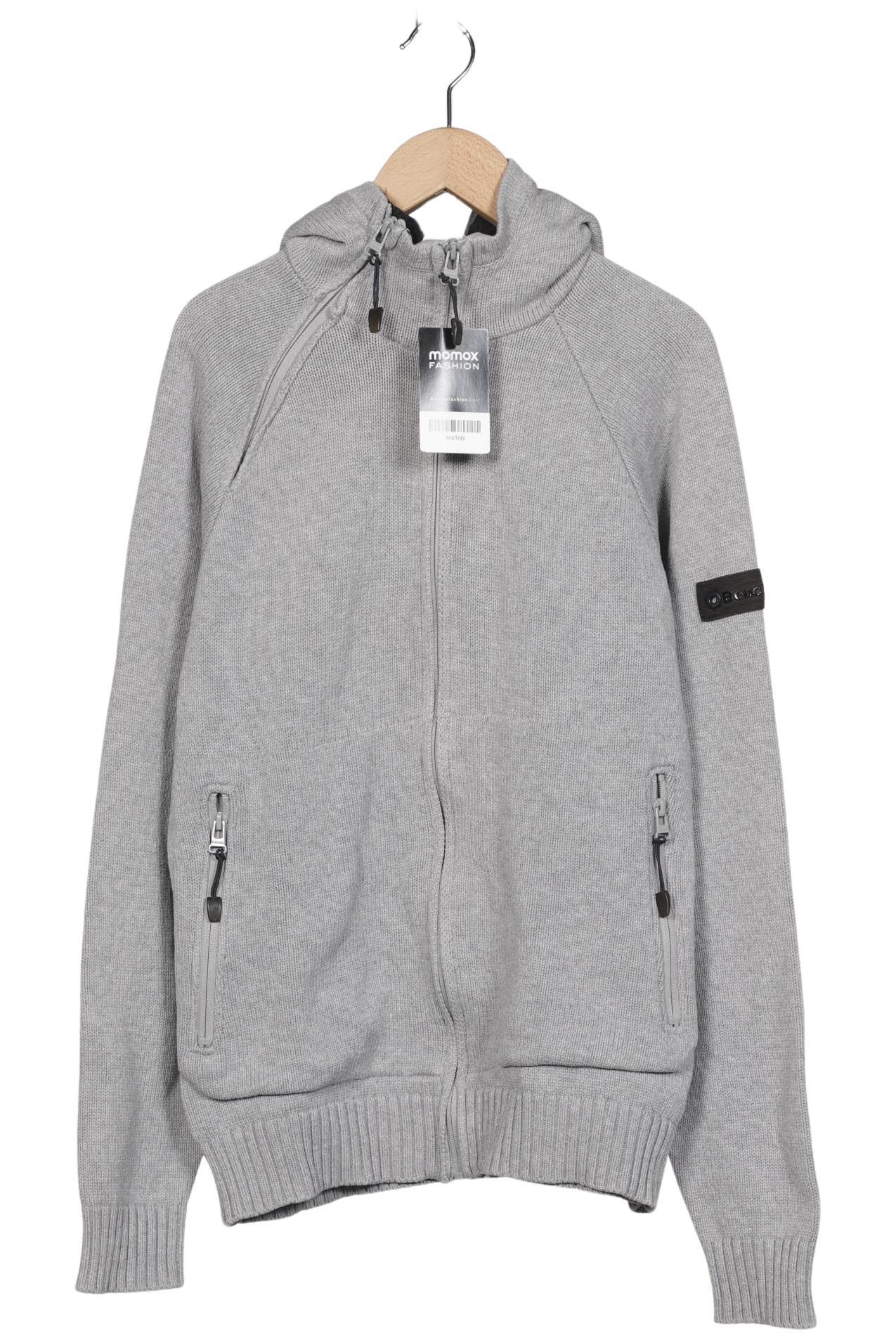 

Bench. Herren Strickjacke, grau, Gr. 48