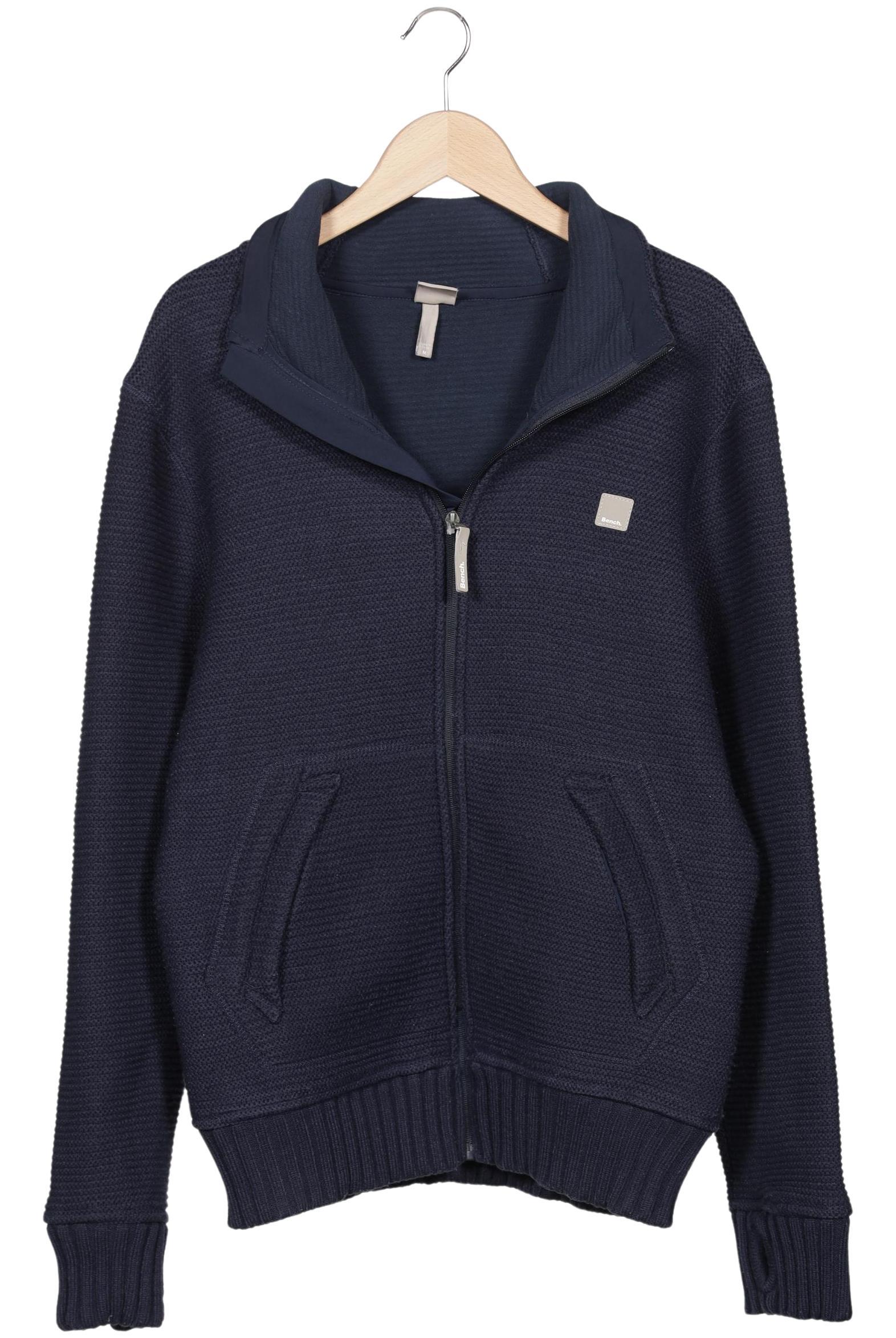 

Bench. Herren Strickjacke, marineblau, Gr. 48