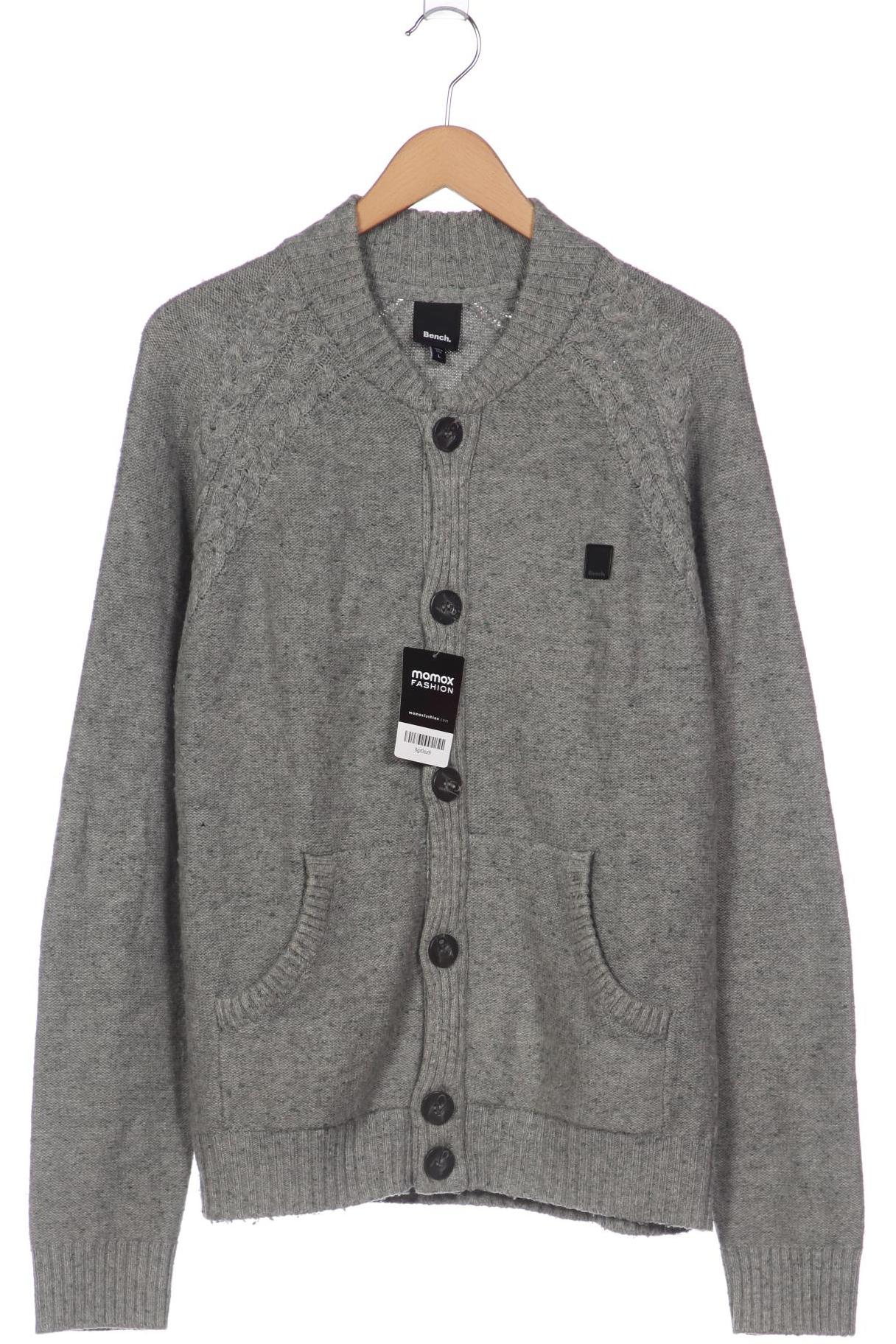 

Bench. Herren Strickjacke, grau, Gr. 52