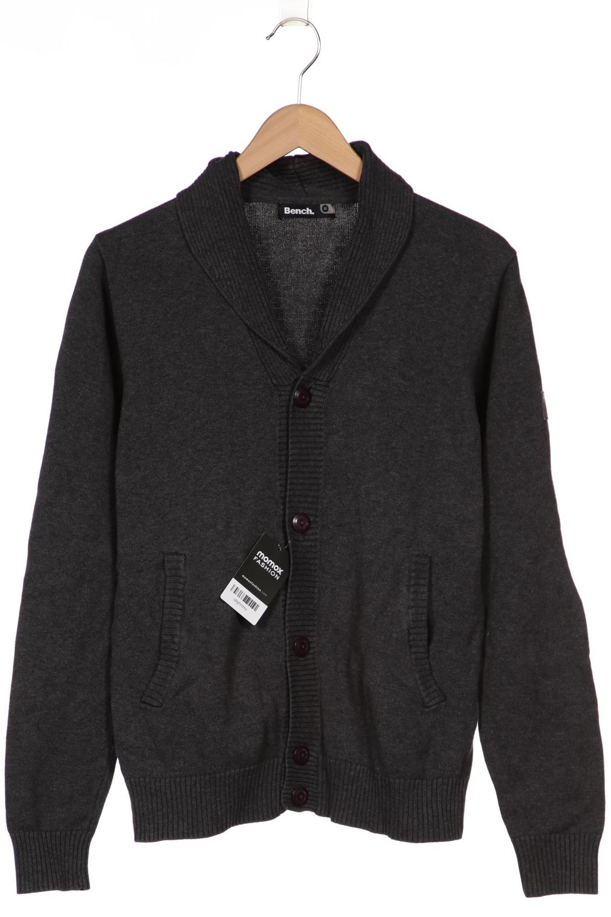 

Bench. Herren Strickjacke, grau, Gr. 48