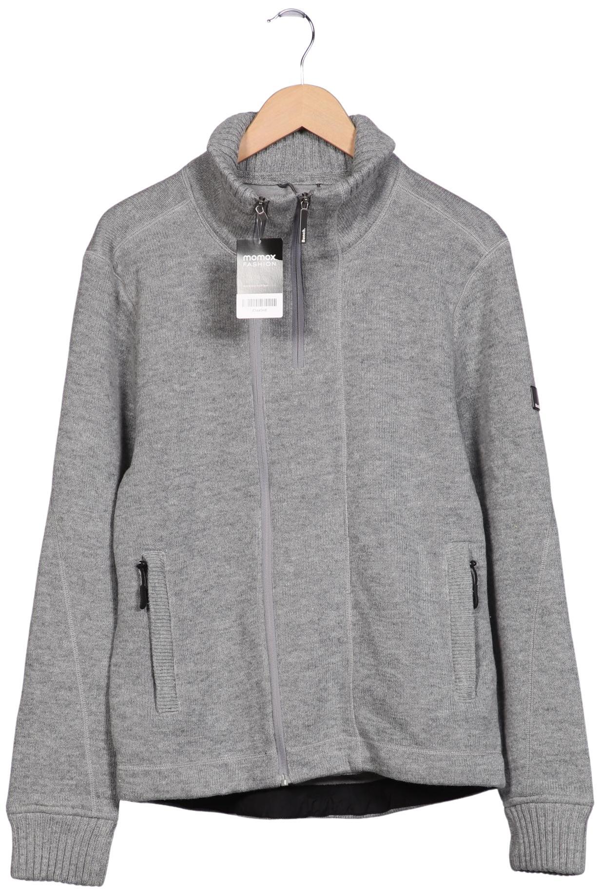 

Bench. Herren Strickjacke, grau, Gr. 52