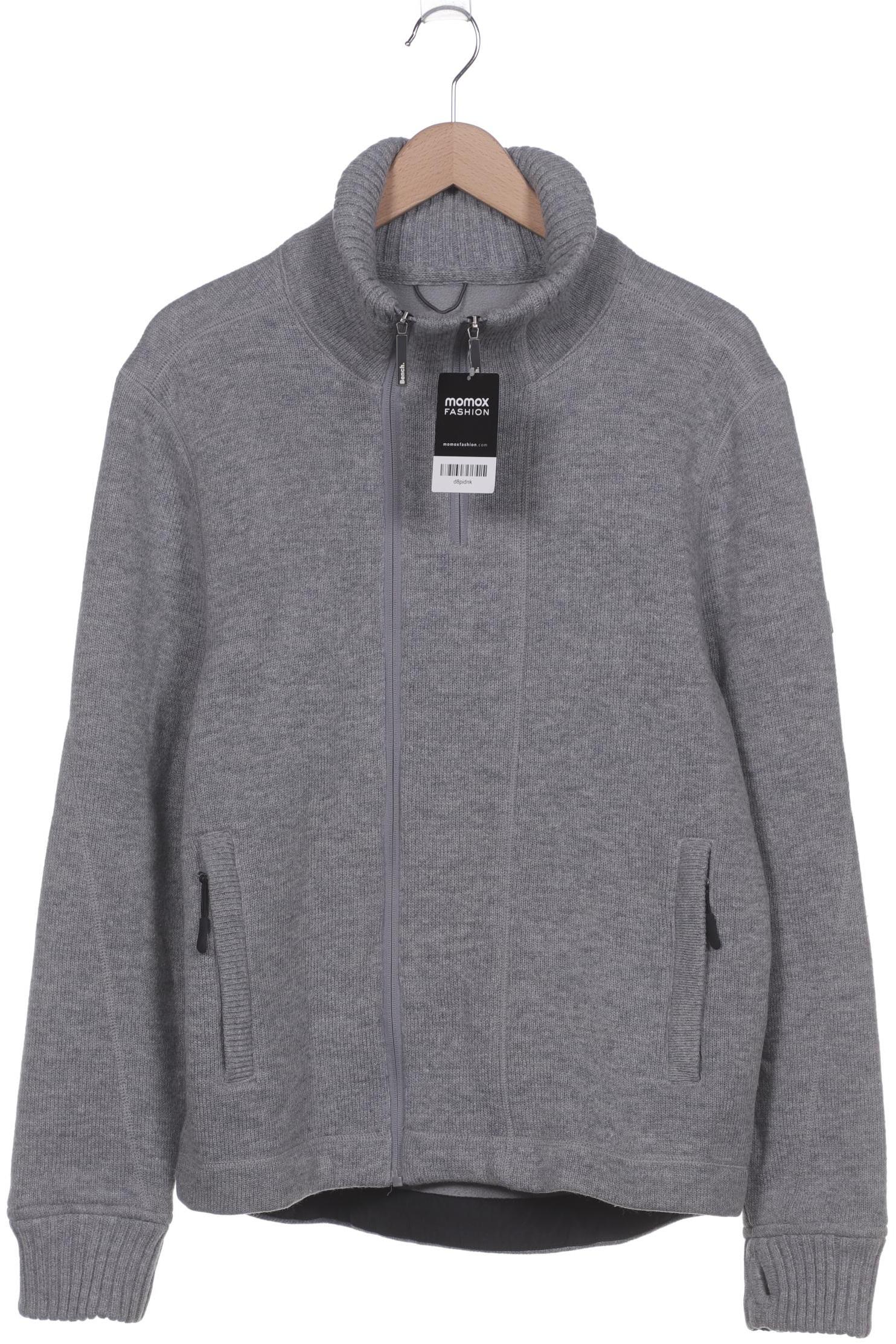 

Bench. Herren Strickjacke, grau, Gr. 52