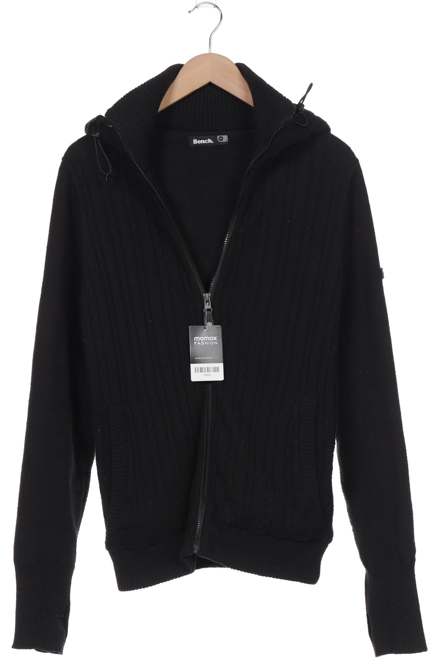 

Bench. Herren Strickjacke, schwarz, Gr. 48