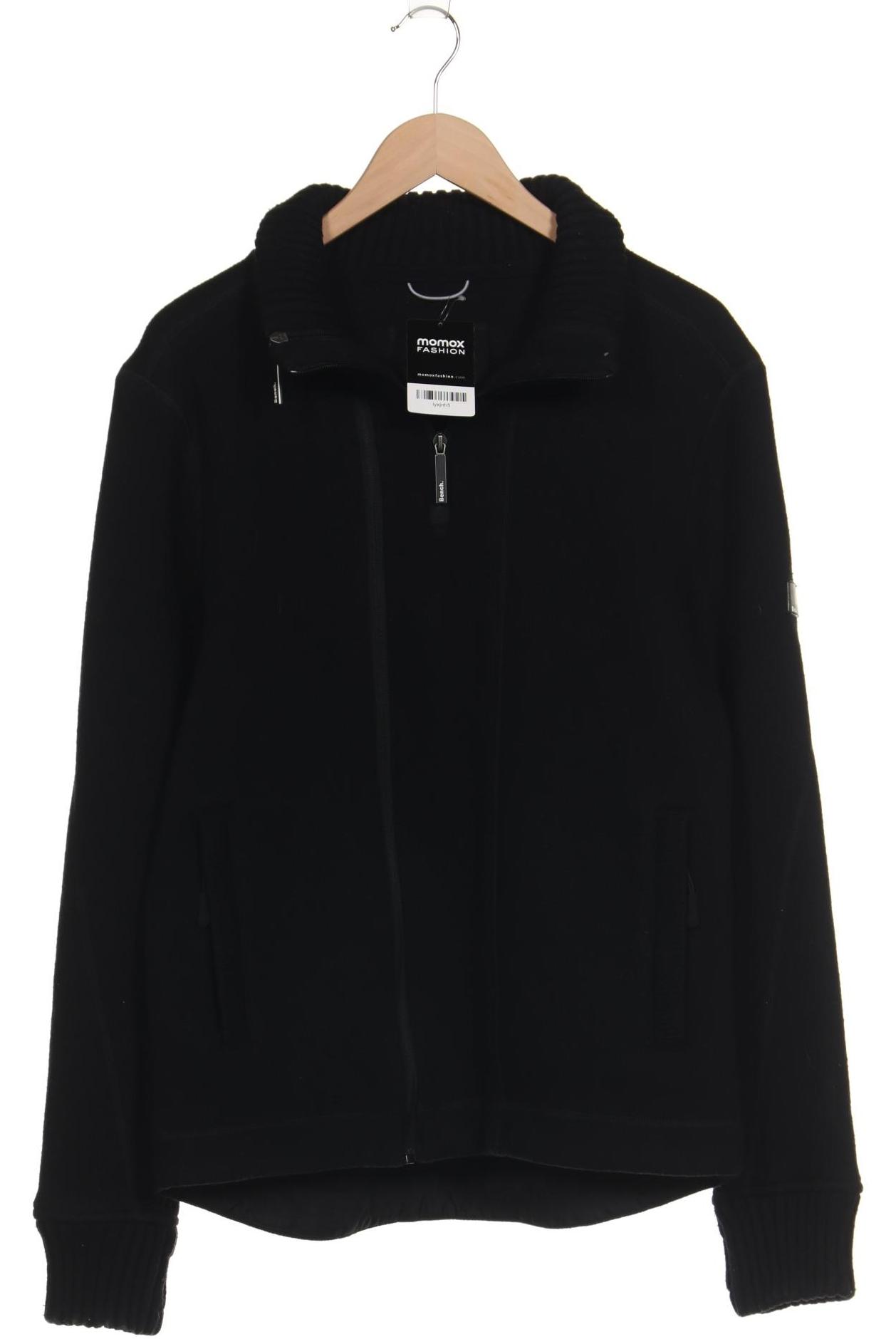 

Bench. Herren Strickjacke, schwarz, Gr. 52