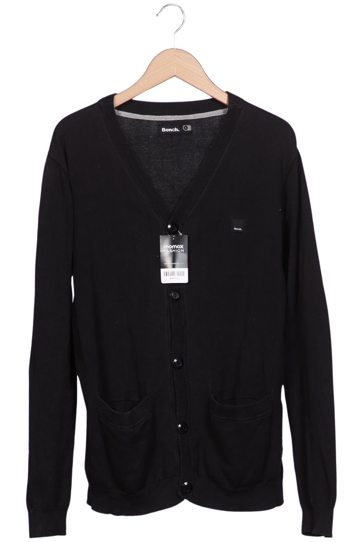 

Bench. Herren Strickjacke, schwarz, Gr. 54