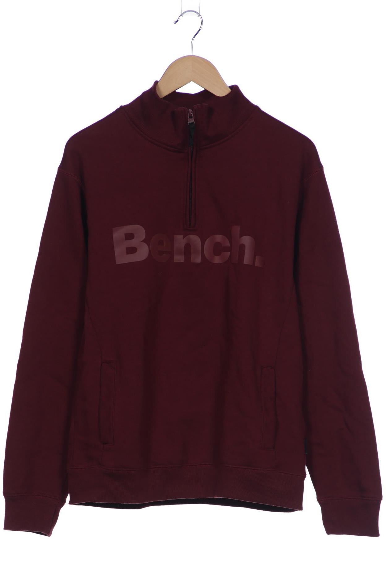 

Bench. Herren Sweatshirt, bordeaux, Gr. 54