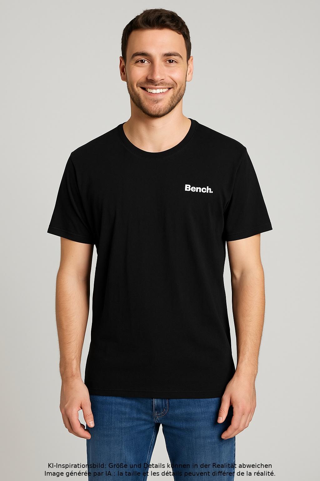 

Bench. Herren T-Shirt, schwarz, Gr. 48