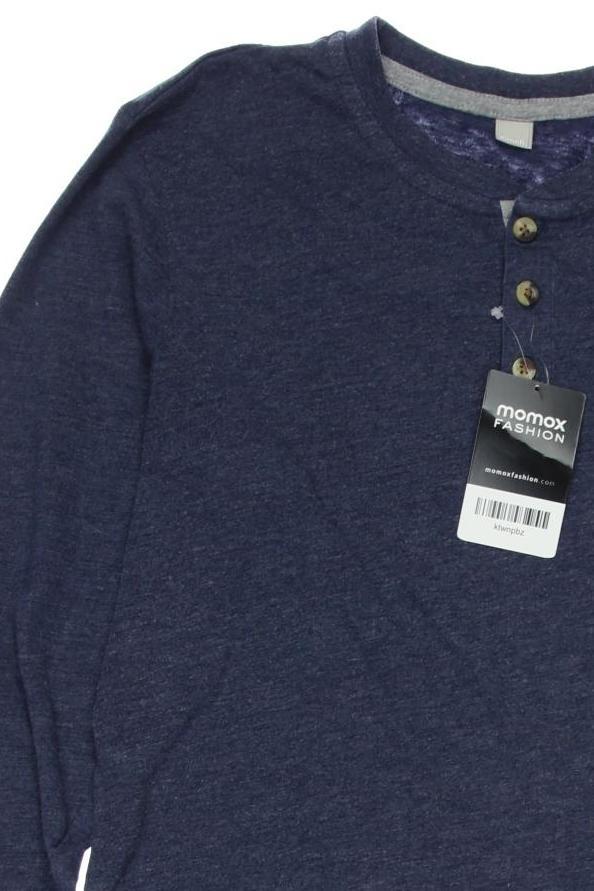 Thumbnail - Bench. Herren Langarmshirt, marineblau, Gr. 176