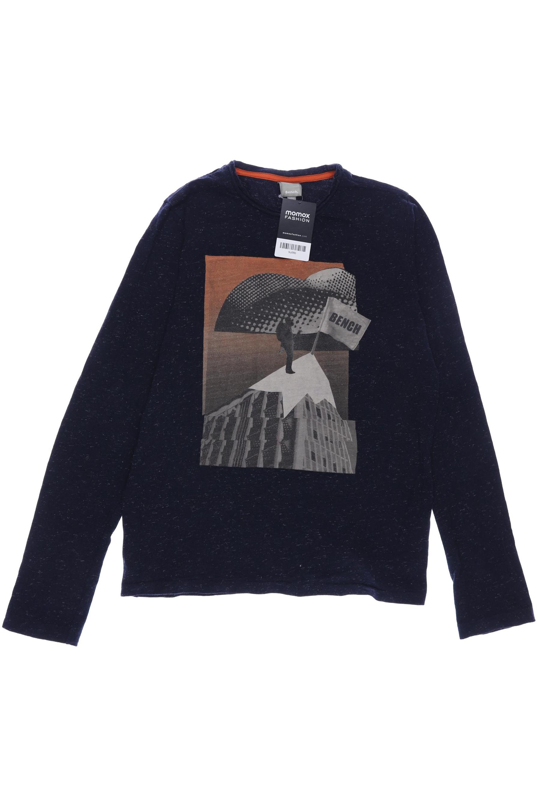 

Bench. Jungen Langarmshirt, marineblau
