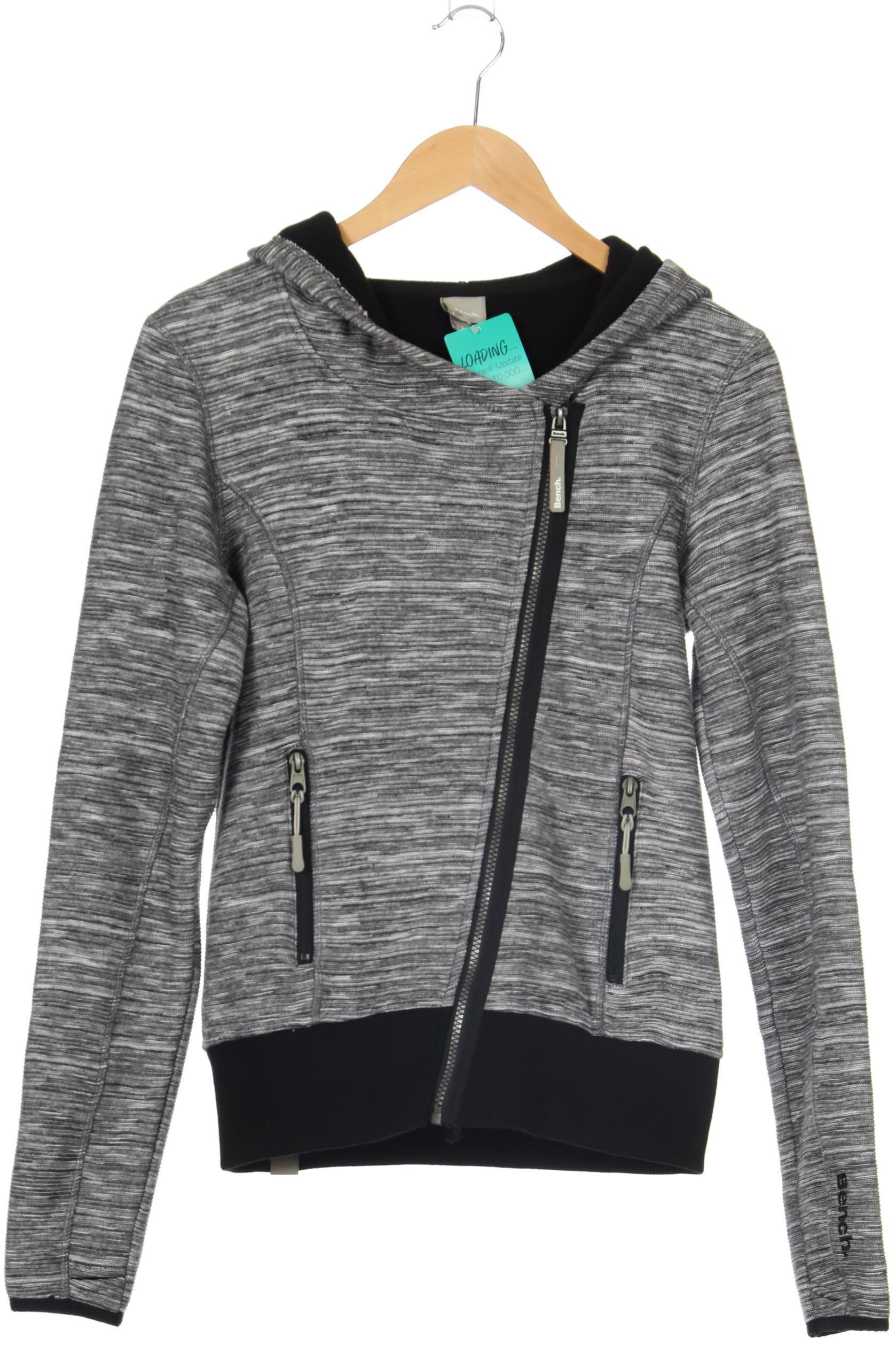 

Bench. Damen Kapuzenpullover, grau, Gr.