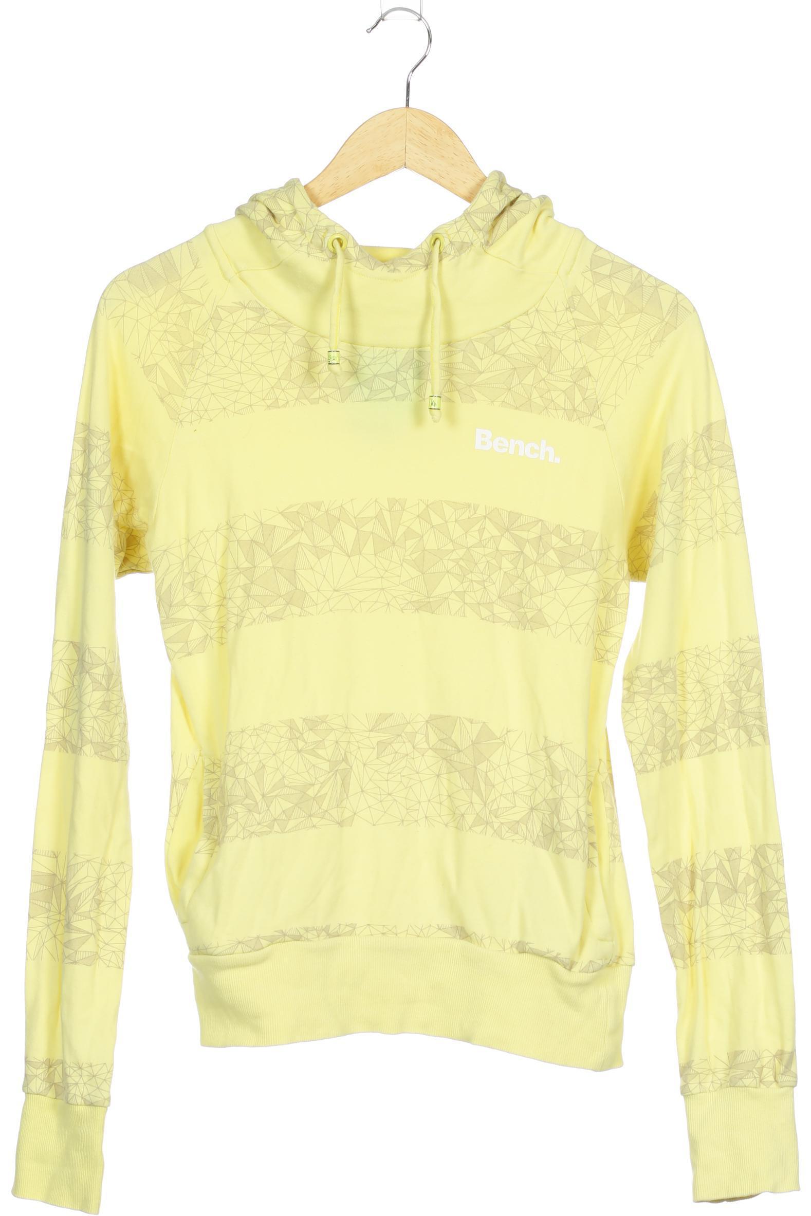 

Bench. Damen Kapuzenpullover, gelb, Gr.