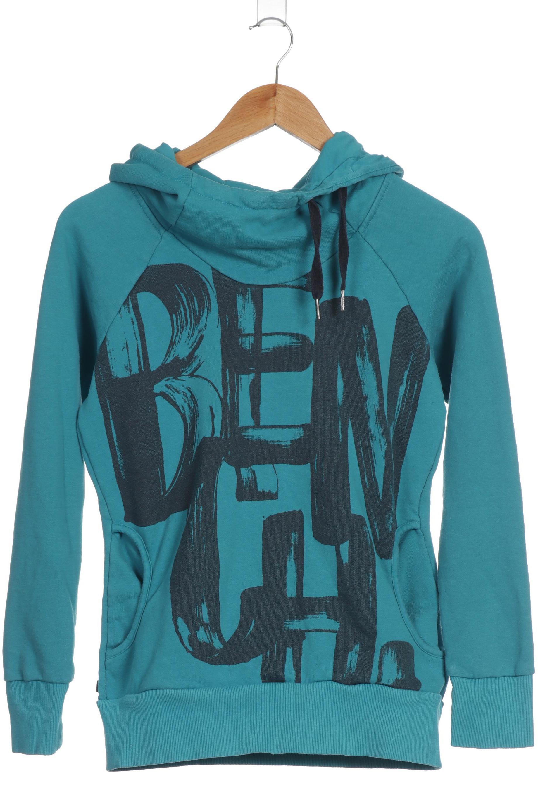 

Bench. Damen Kapuzenpullover, türkis, Gr.