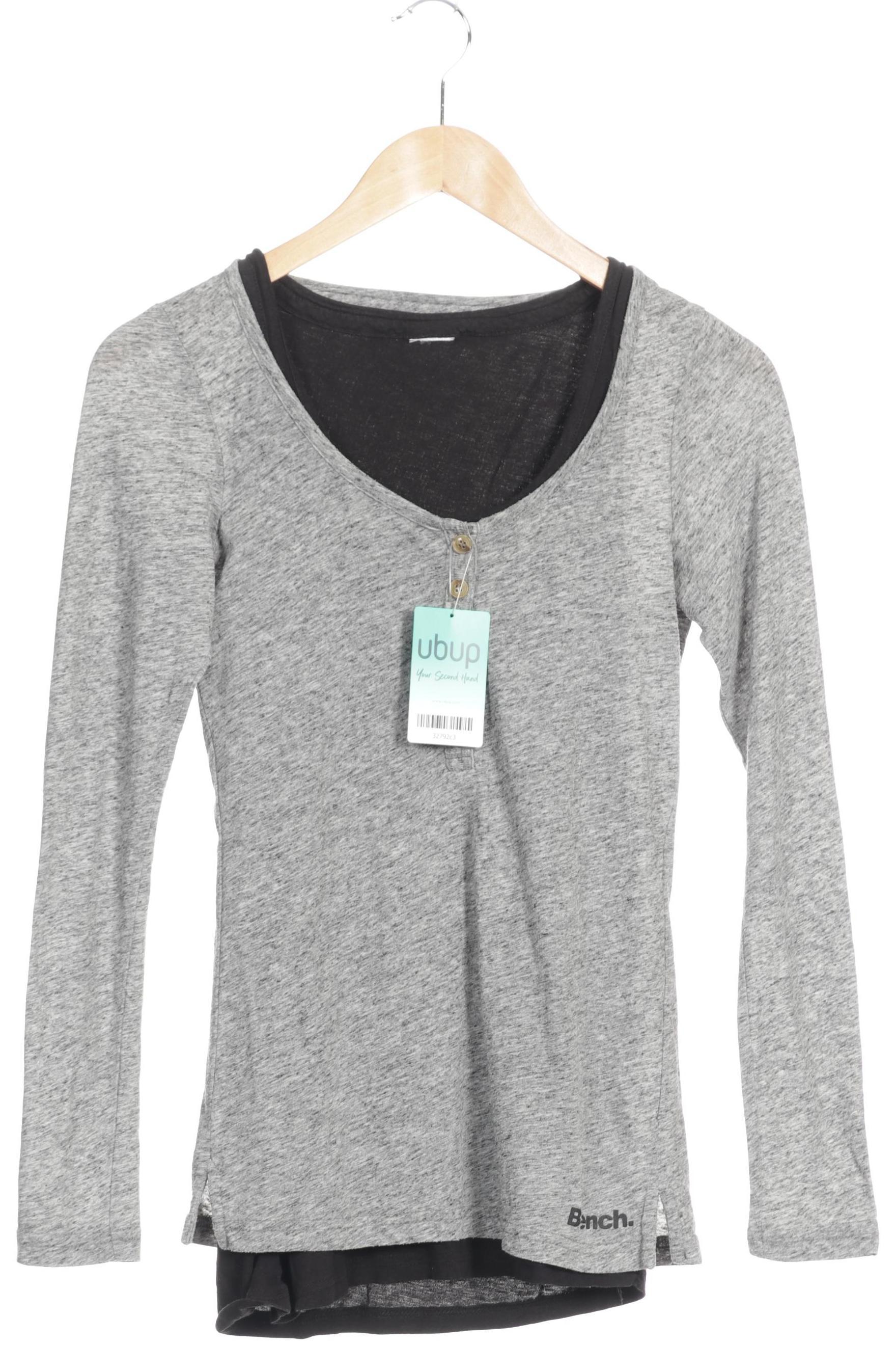 

Bench. Damen Langarmshirt, grau, Gr.