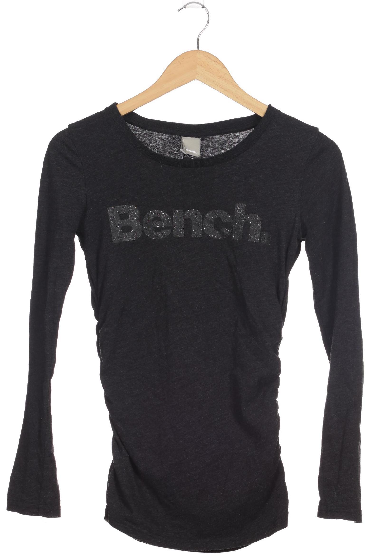 

Bench. Damen Langarmshirt, grau, Gr.