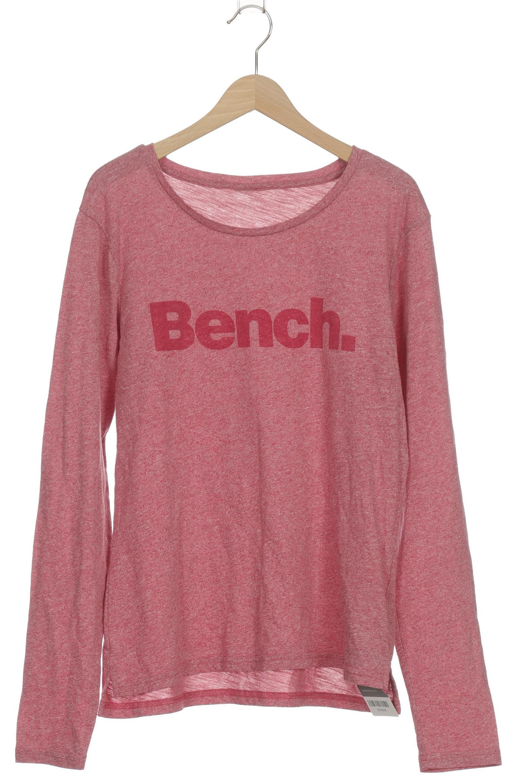 

Bench. Damen Langarmshirt, pink, Gr.
