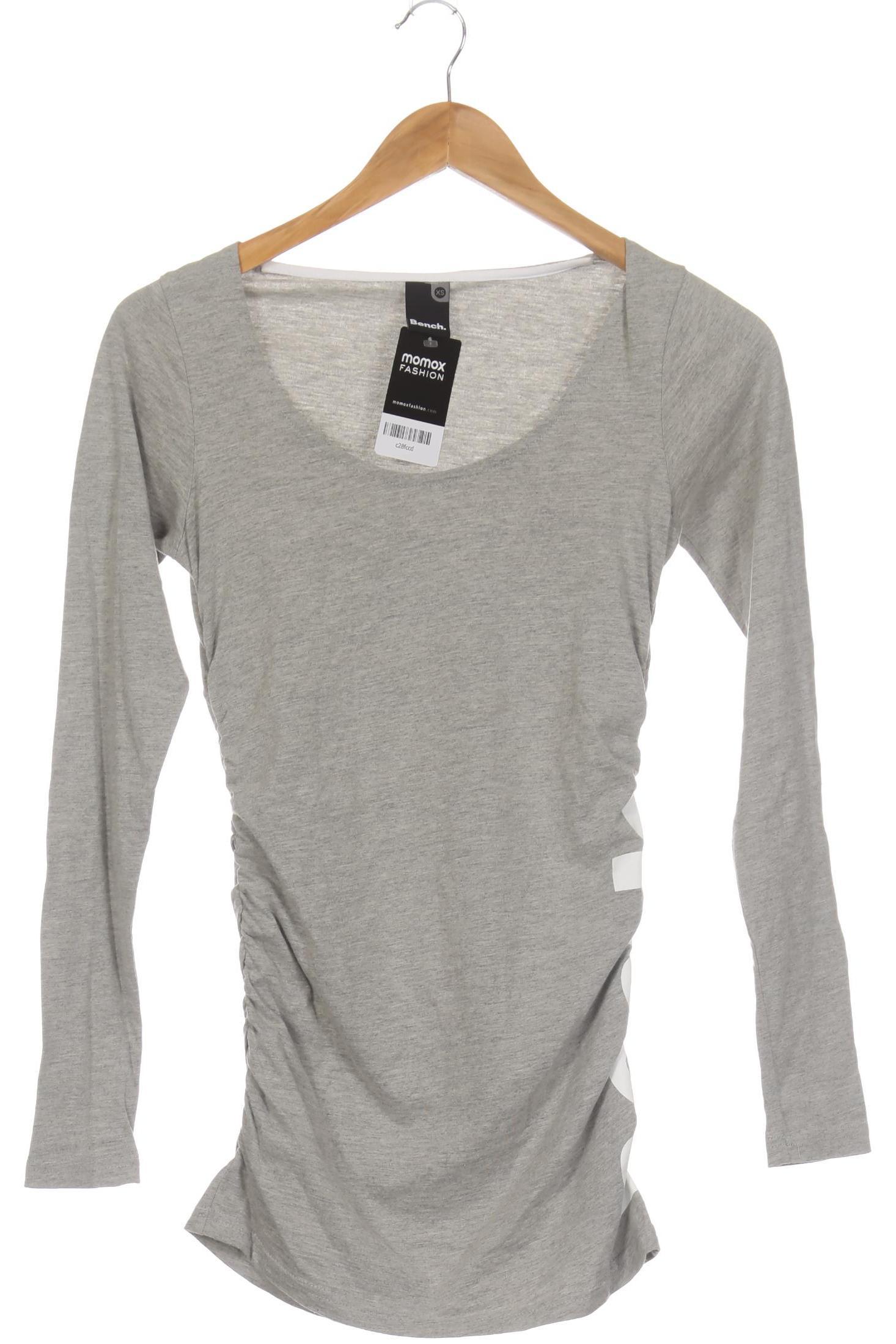 

Bench. Damen Langarmshirt, grau, Gr.