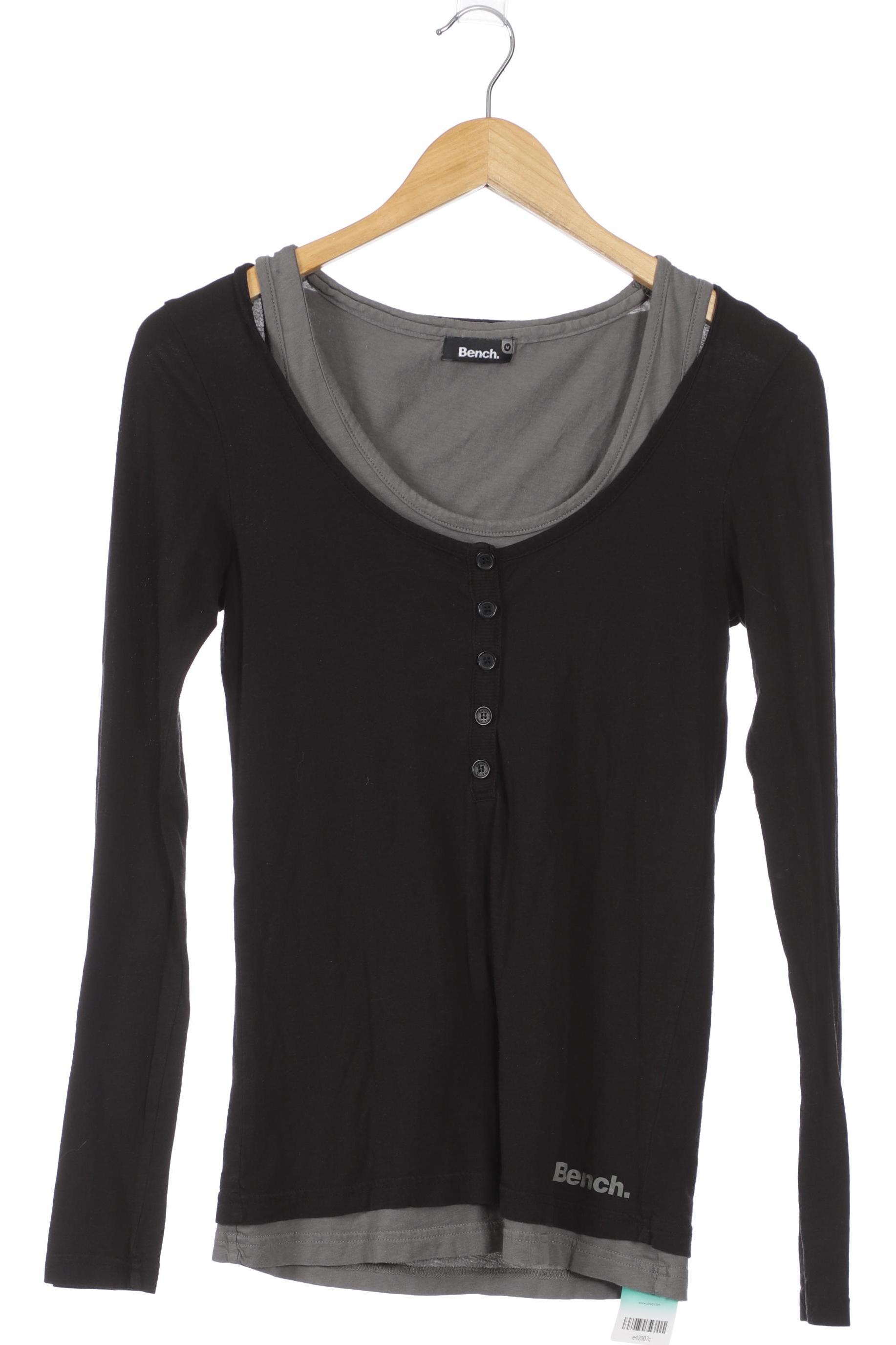 

Bench. Damen Langarmshirt, schwarz, Gr.