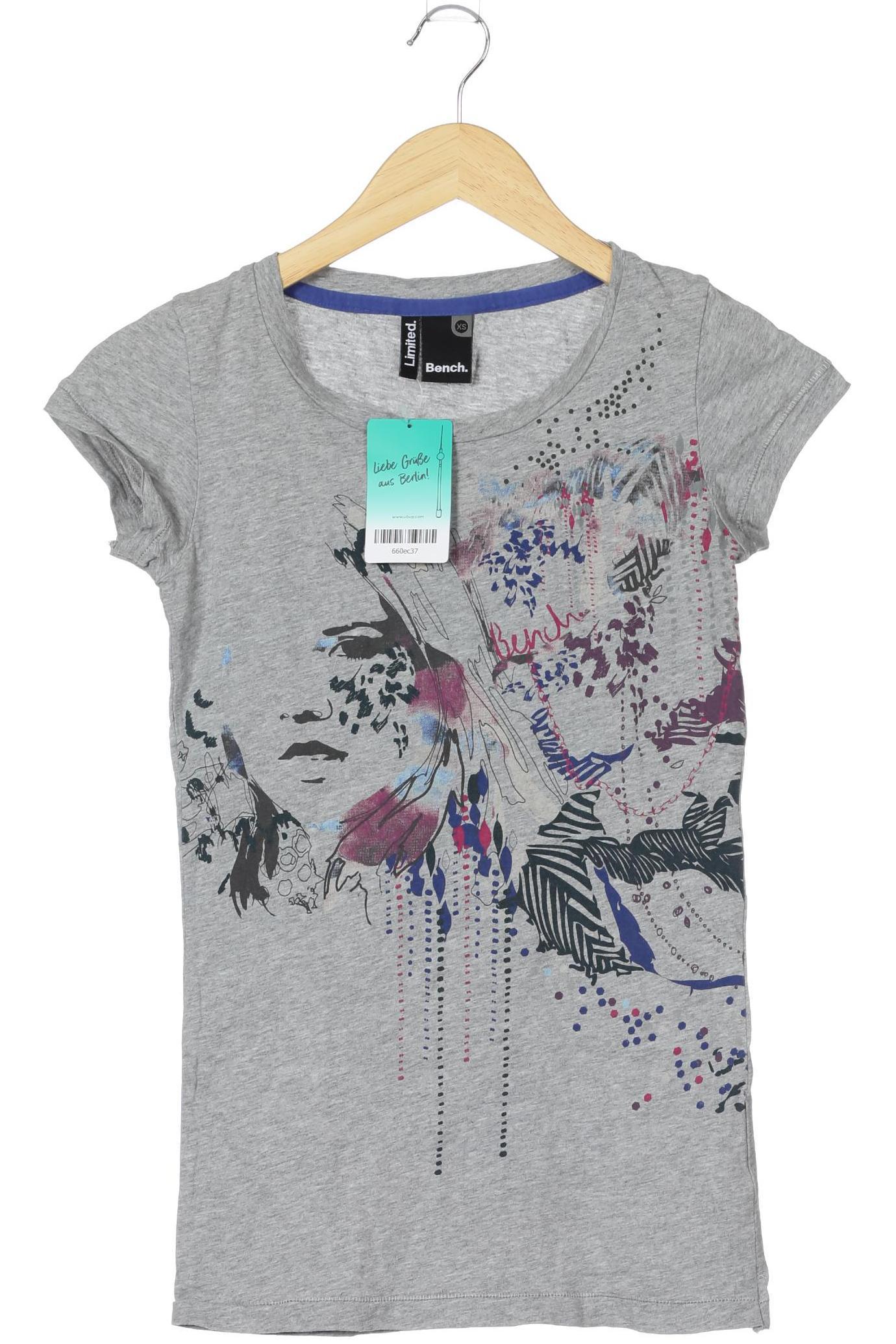 

Bench. Damen T-Shirt, grau, Gr.