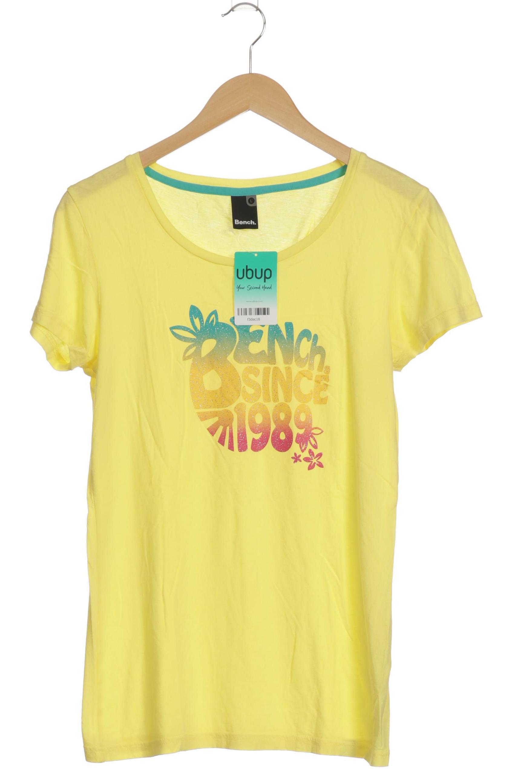 

Bench. Damen T-Shirt, gelb, Gr.