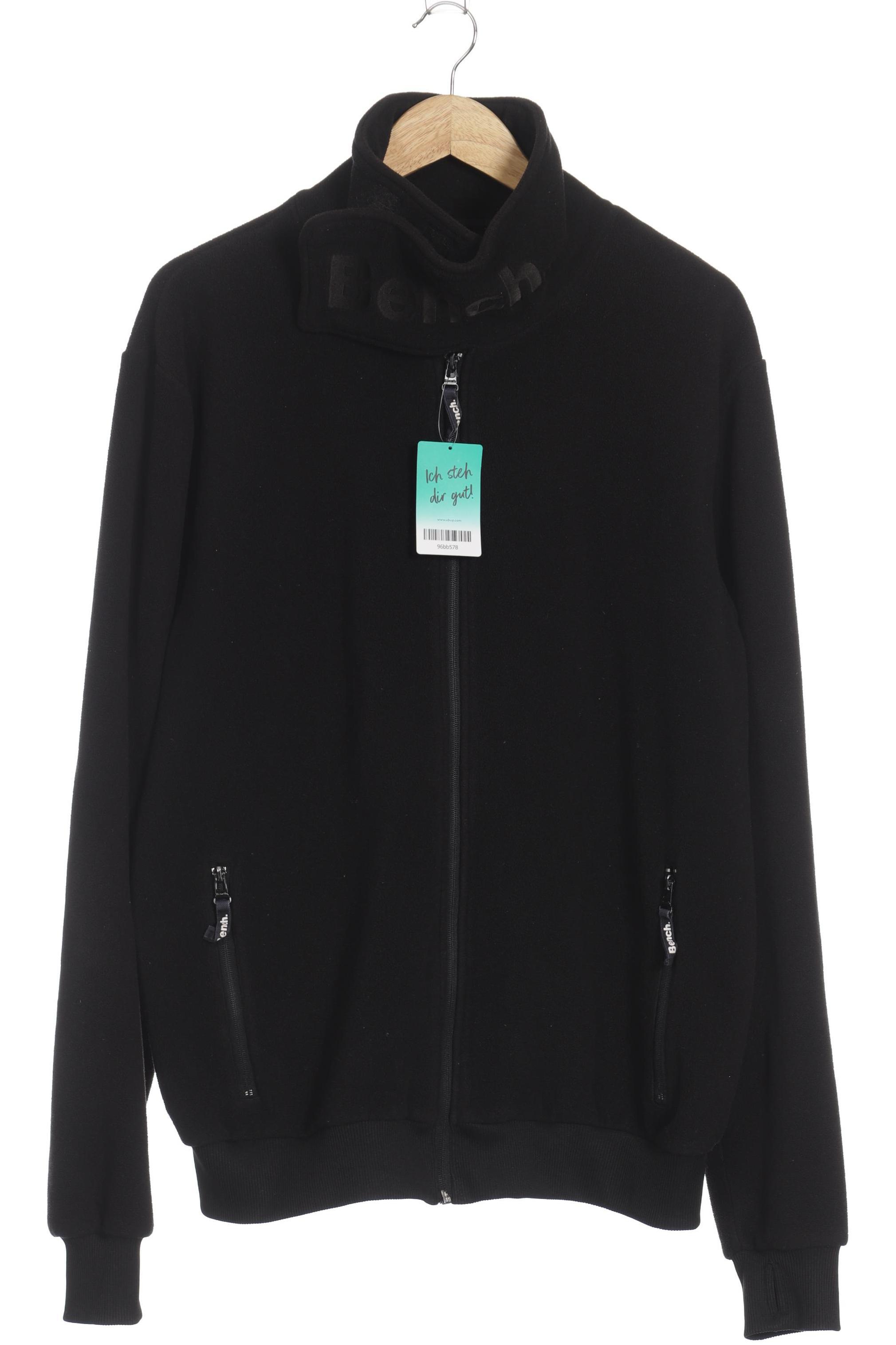 

Bench. Herren Strickjacke, schwarz, Gr.