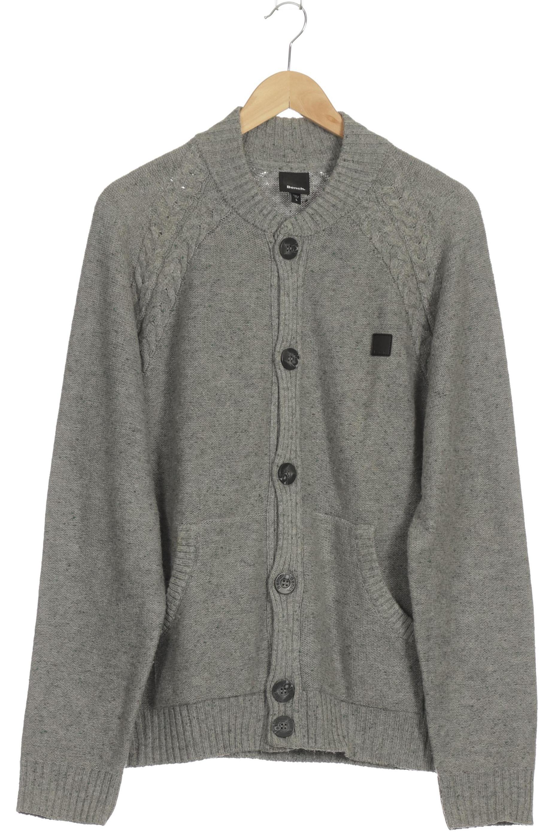 Thumbnail - Bench. Herren Strickjacke, grau, Gr.