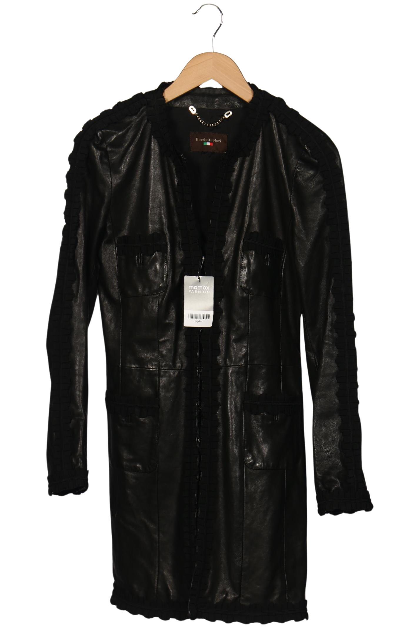 

Benedetta Novi Damen Mantel, schwarz, Gr. 46