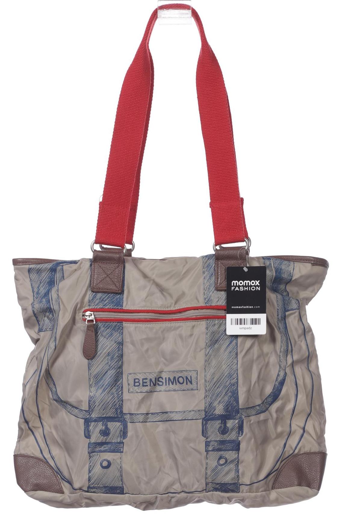 

Bensimon. Damen Handtasche, grau, Gr.