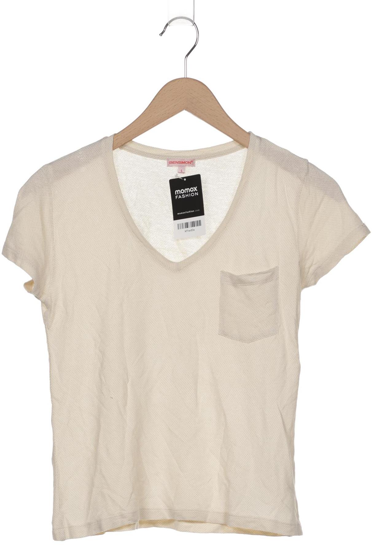 

Bensimon. Damen T-Shirt, cremeweiß, Gr. 36